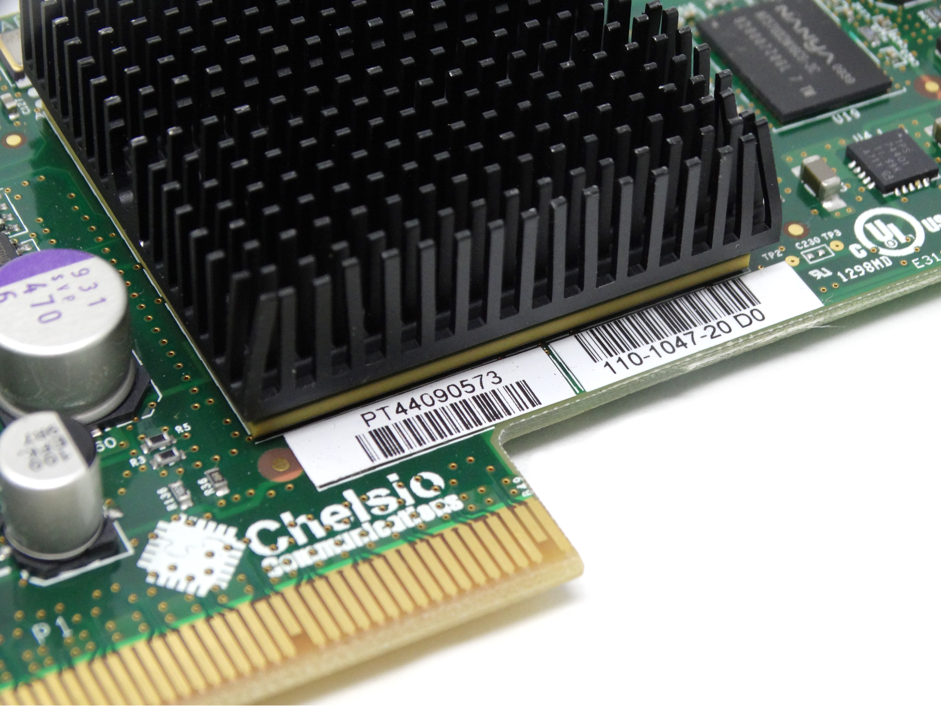 EMC Chelsio 10GB Single Port PCIe Fiber Channel HBA Card (110-1047-20)