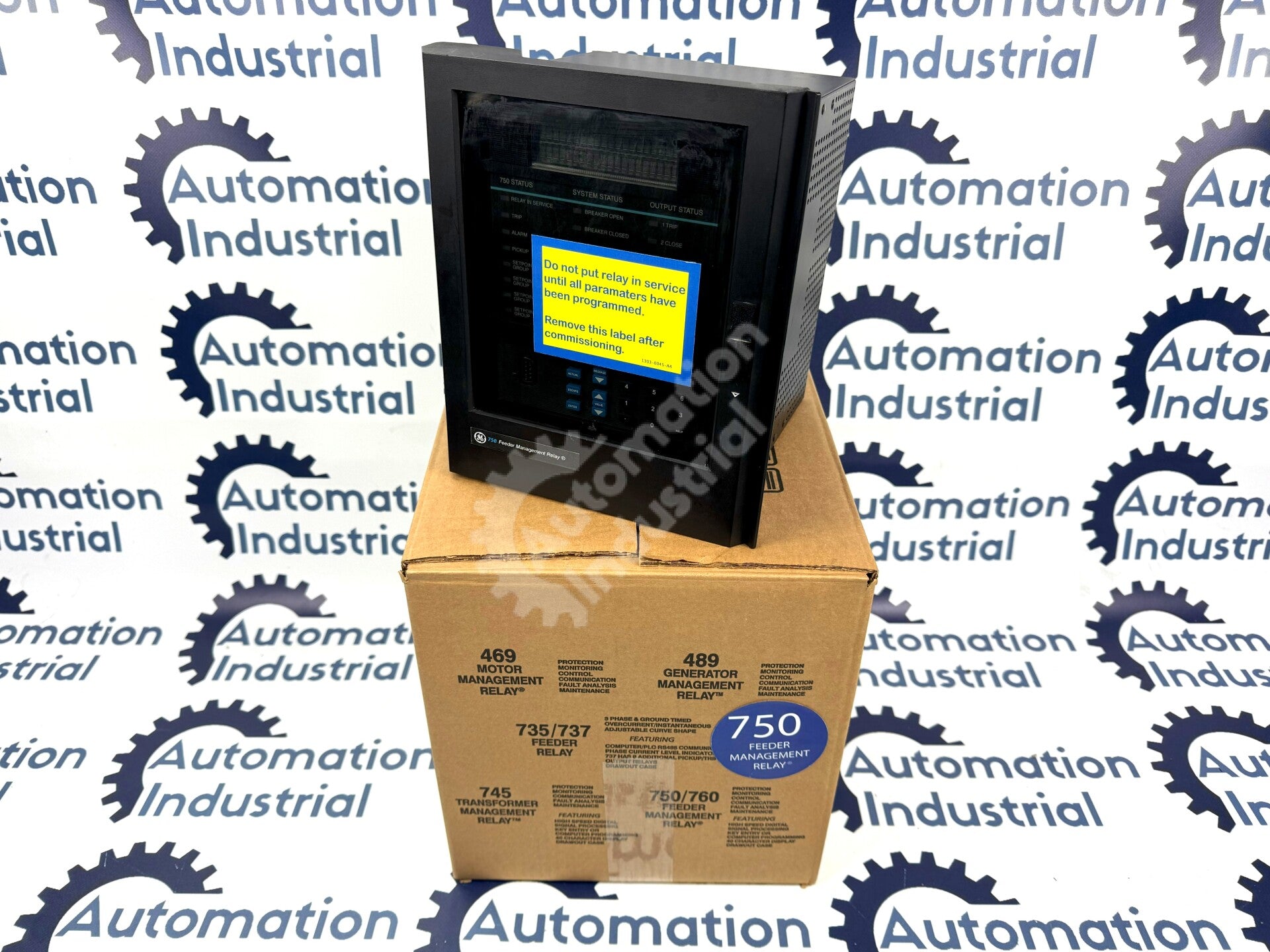 GE Multilin 750-P5-G1-S1-HI-A20-R Feeder Management Relay