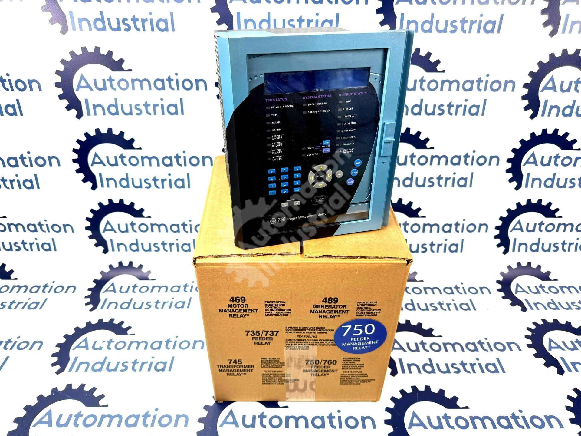 GE General Electric Multilin 750-P5-G5-S5-HI-A20-G-E  Feeder Management Relay