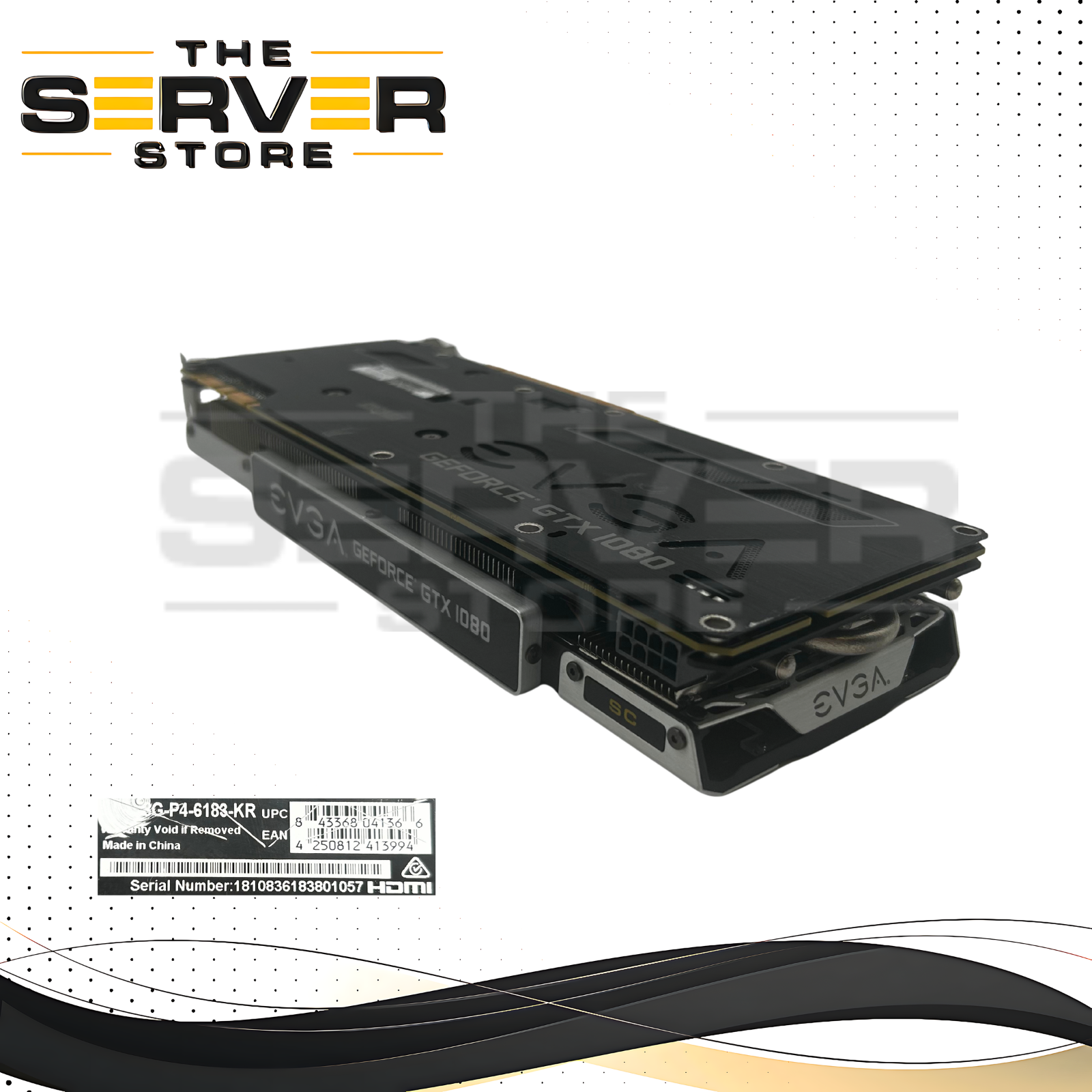 EVGA GeForce GTX 1080 SC GAMING ACX 8GB GDDR5X PCI-E 3.0 GPU 8G-P4-6183-KR