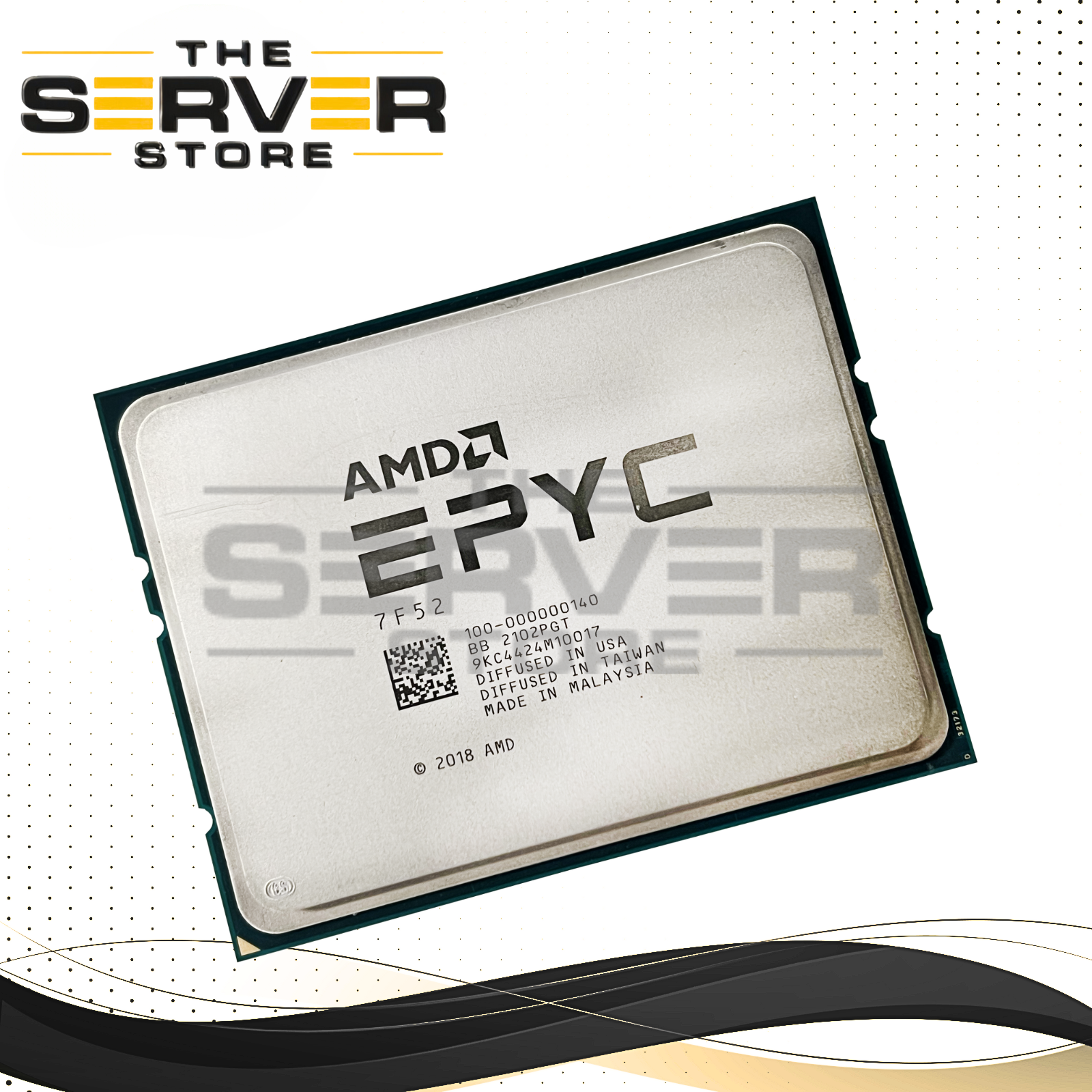 AMD EPYC 7F52 3.5GHz 16 Core Socket SP3 CPU (Dell Locked) 100-000000140