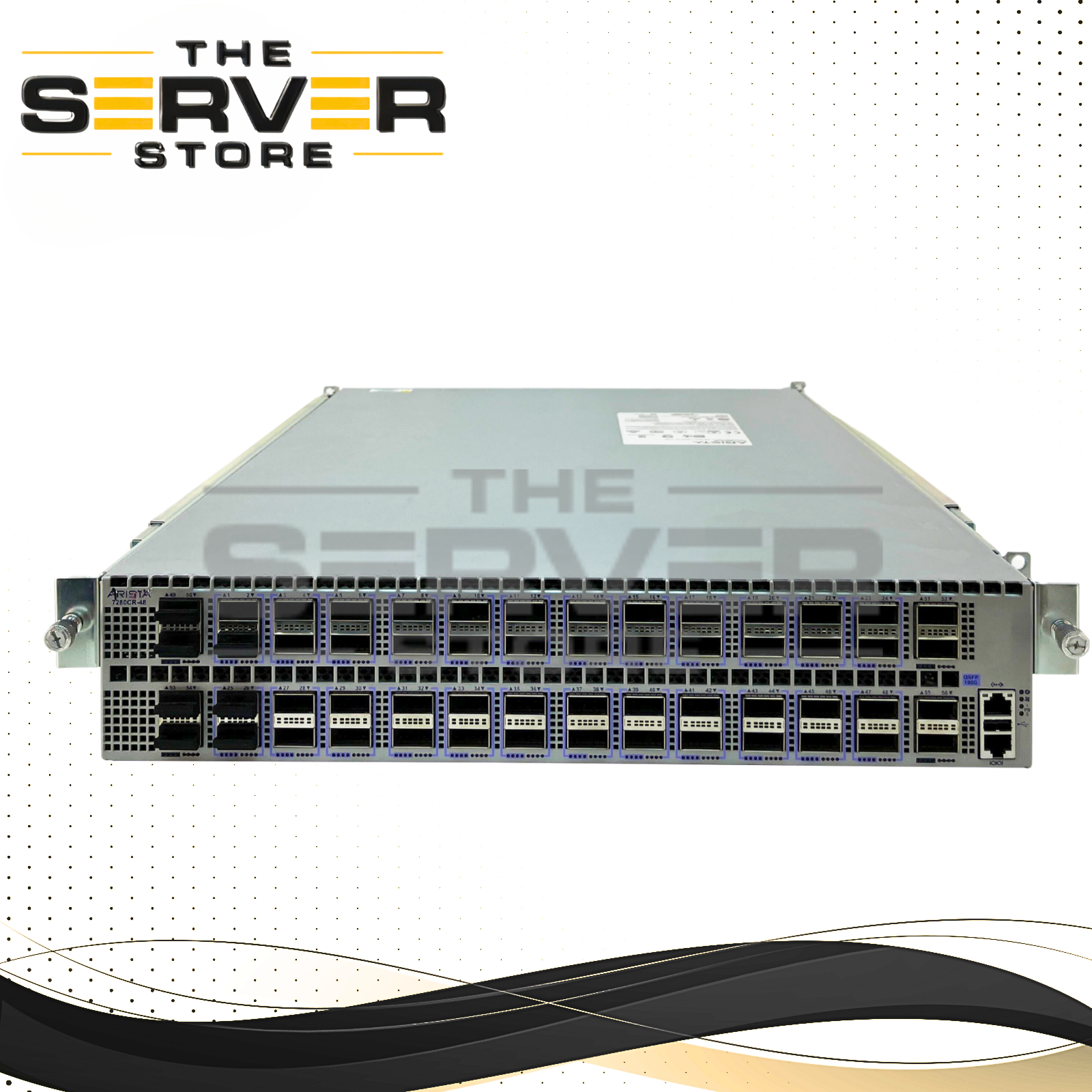 Arista 48x100GbE QSFP 8x40GbE QSFP+ 4.31.0F Switch Router DCS-7280CR-48 DCS-7280CR-48-F
