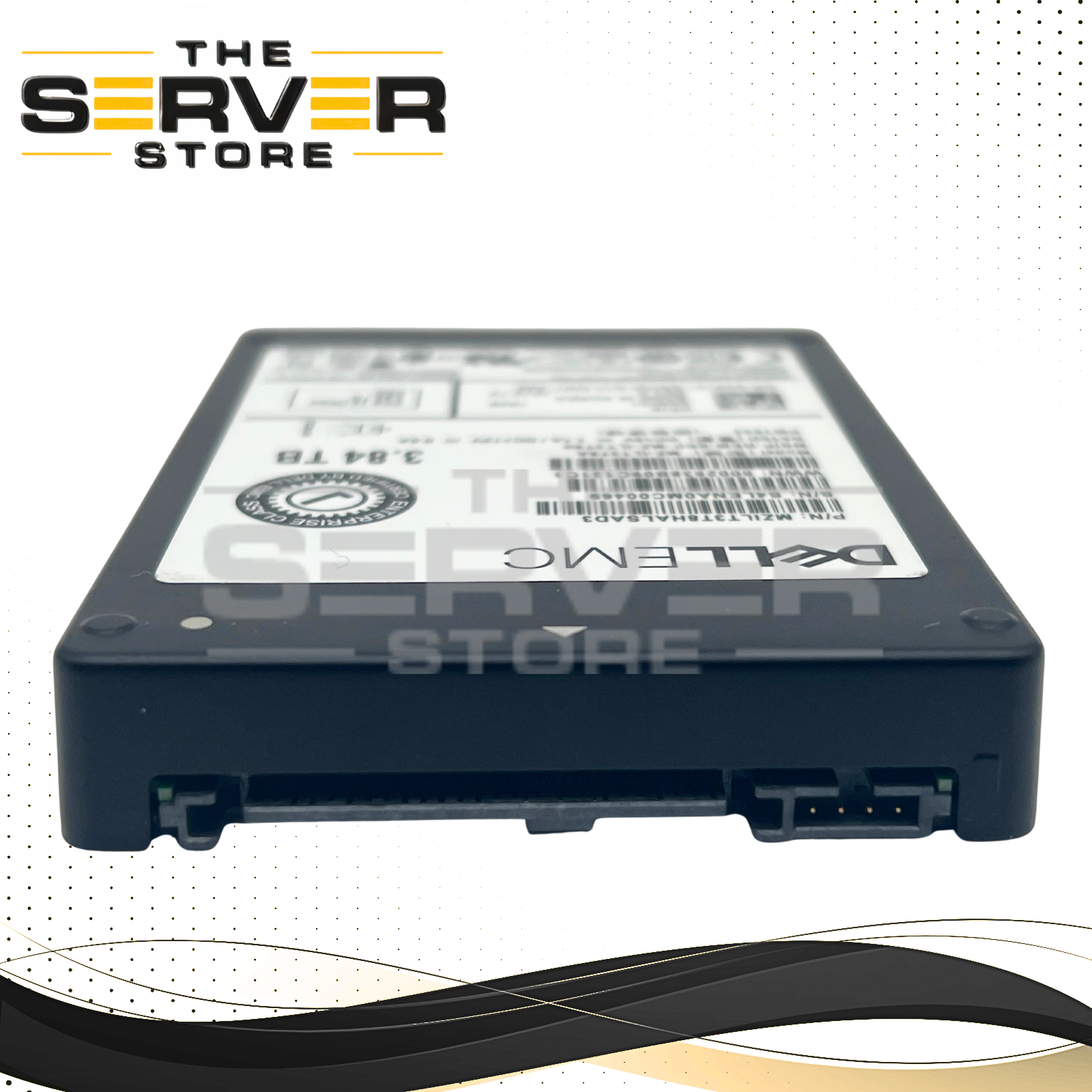 (New Open Box) Dell EMC 3.84TB SAS 12G RI 2.5" SSD Samsung PM1643 MZ-ILT3T8A 0X8F87 X8F87