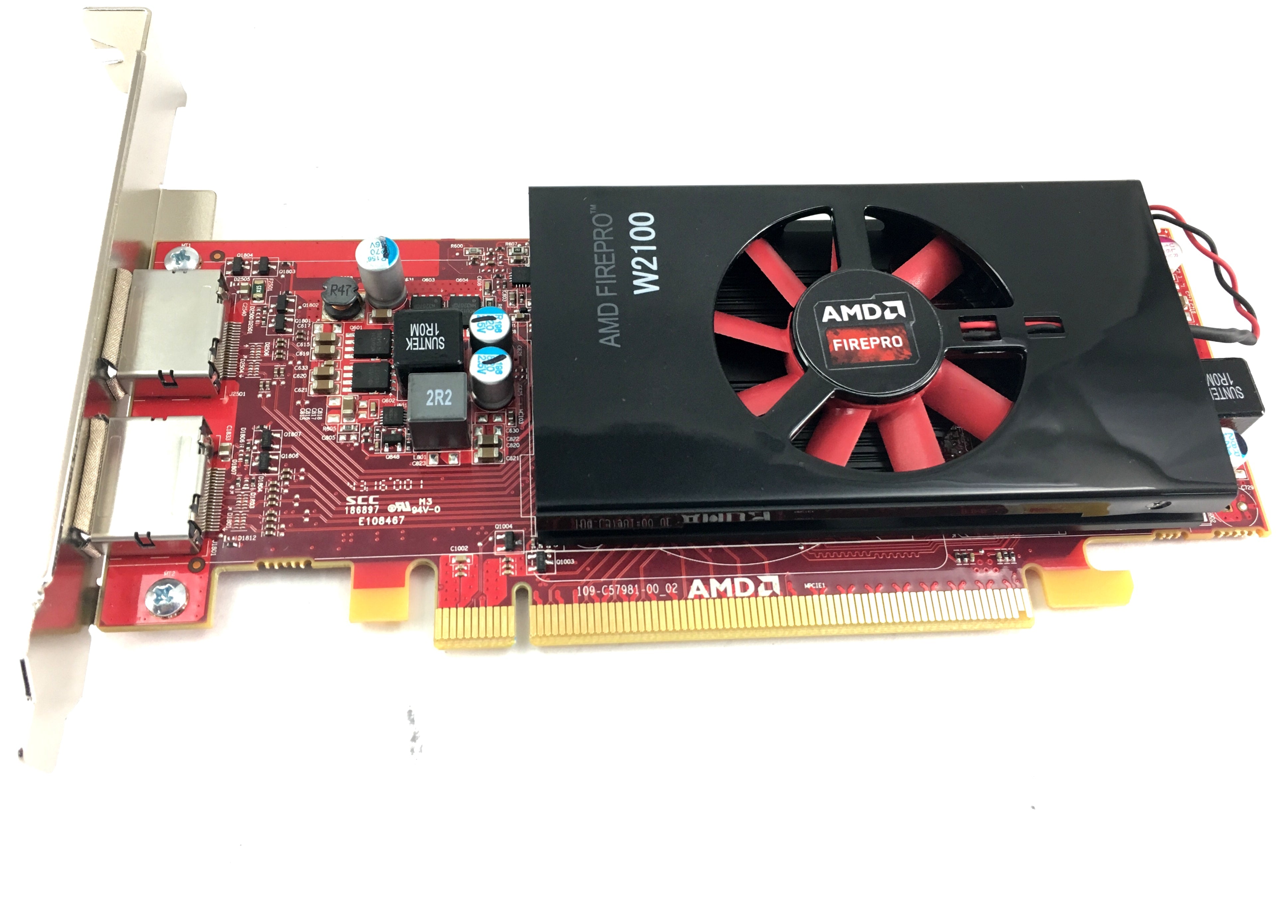 AMD FirePro W2100 2GB GDDR3 PCIe Video Graphics Card 02P8XT 2P8XT