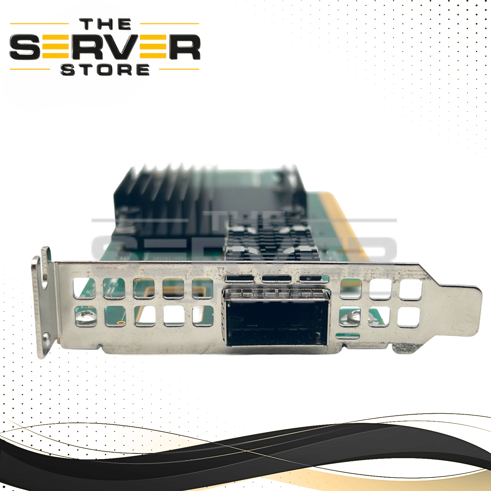 Nvidia Mellanox ConnectX-6 VPI CX653105A Single Port QSFP56 100GB EDR/HDR Network Interface Card (NIC) MCX653105A-ECAT