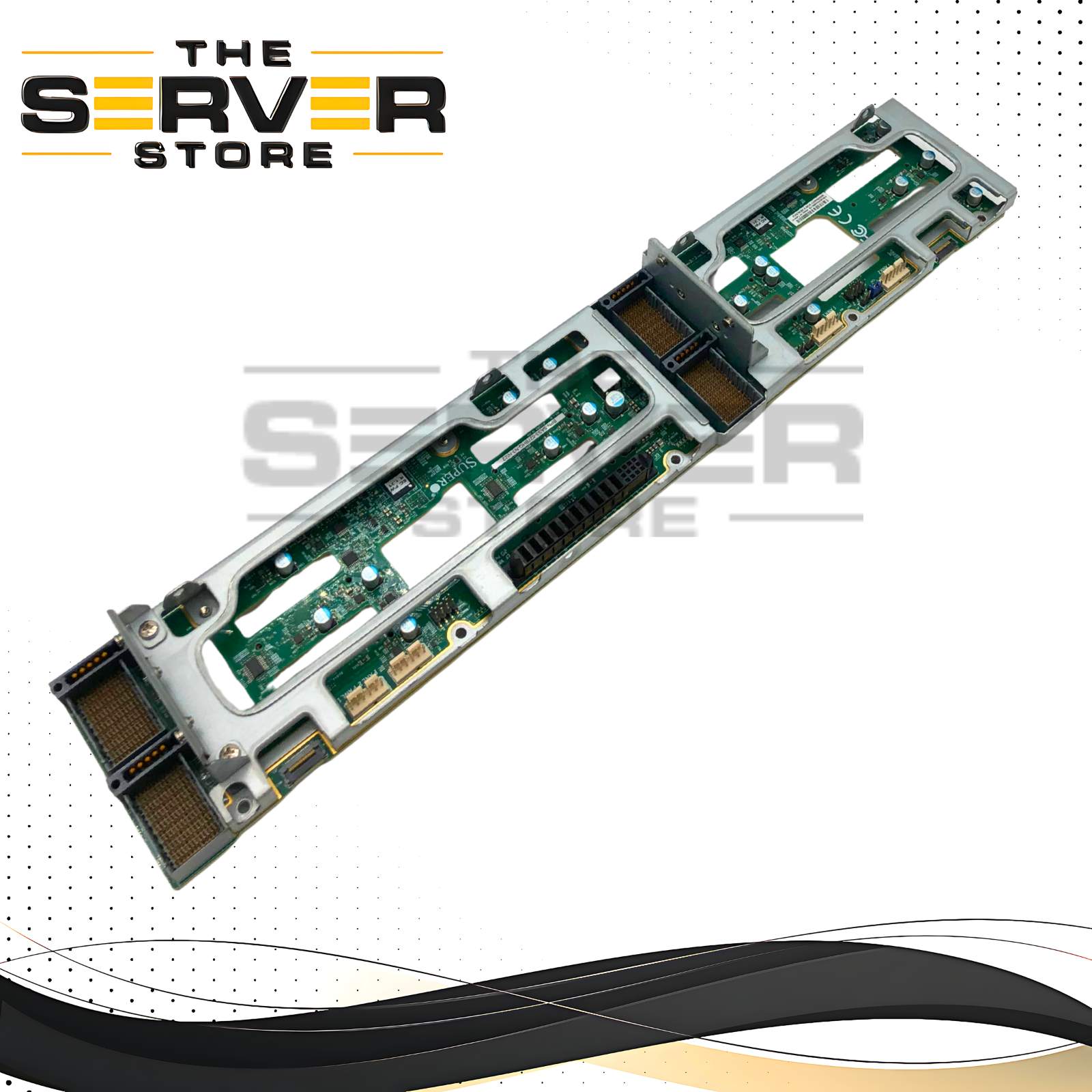 Supermicro 2U 12-Bay 3.5-inch LFF SAS3 12Gb/s Expander Backplane. P/N: BPN-SAS3-827BHQ-N3-NI22.