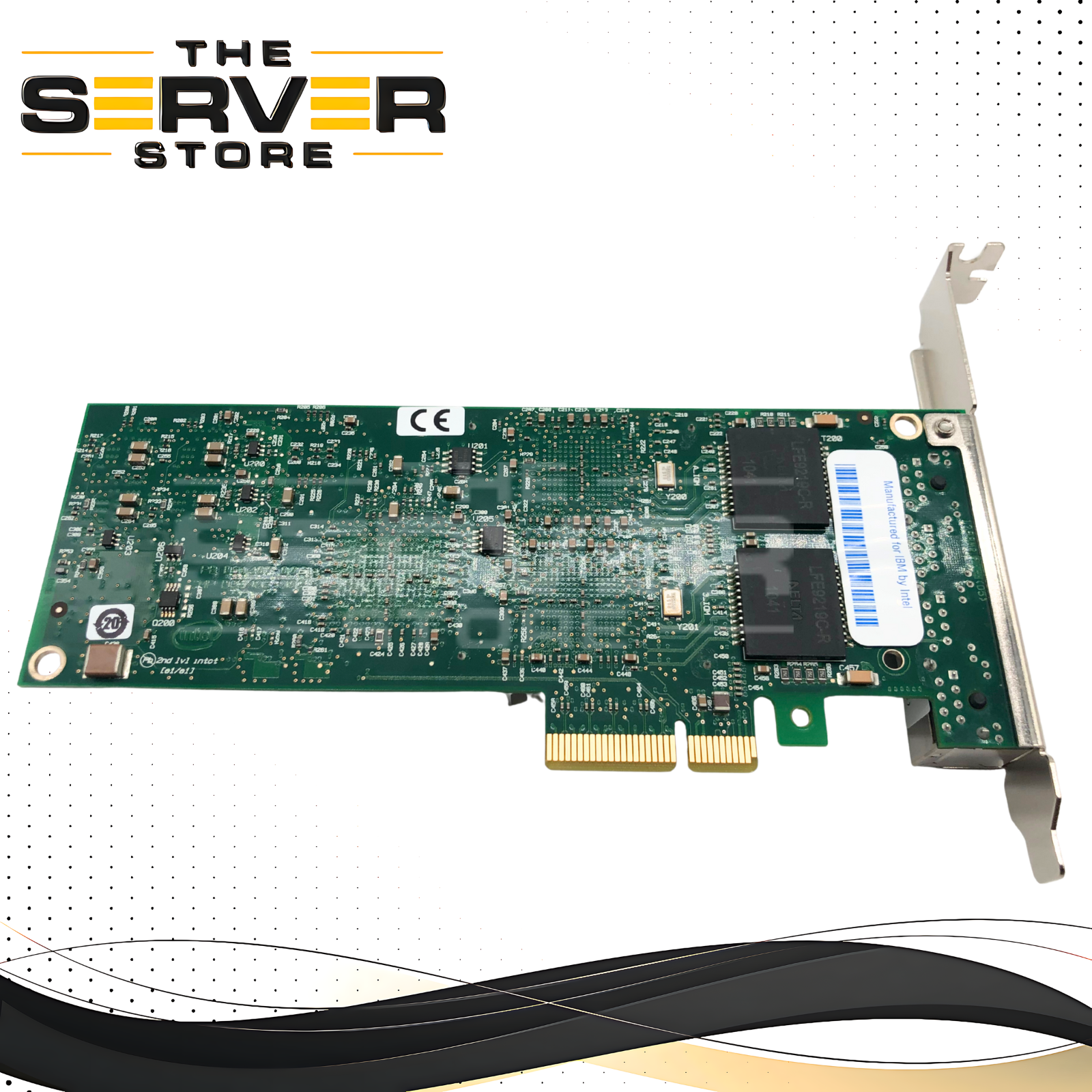 IBM Intel PRO/1000 PT Quad-Port 1GbE PCIe Server Adapter High Profile 46Y3512