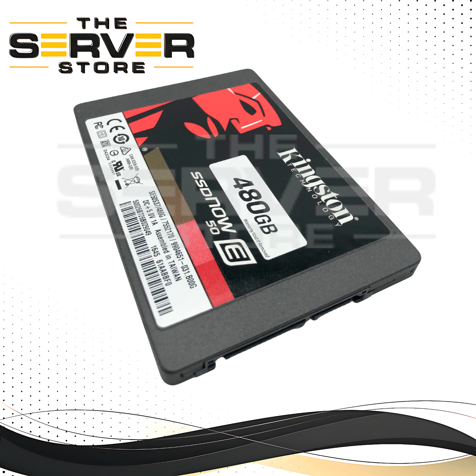 Kingston SSDNow E50 480GB 2.5" SATA 6Gb/s Enterprise SSD SE50S37-480G