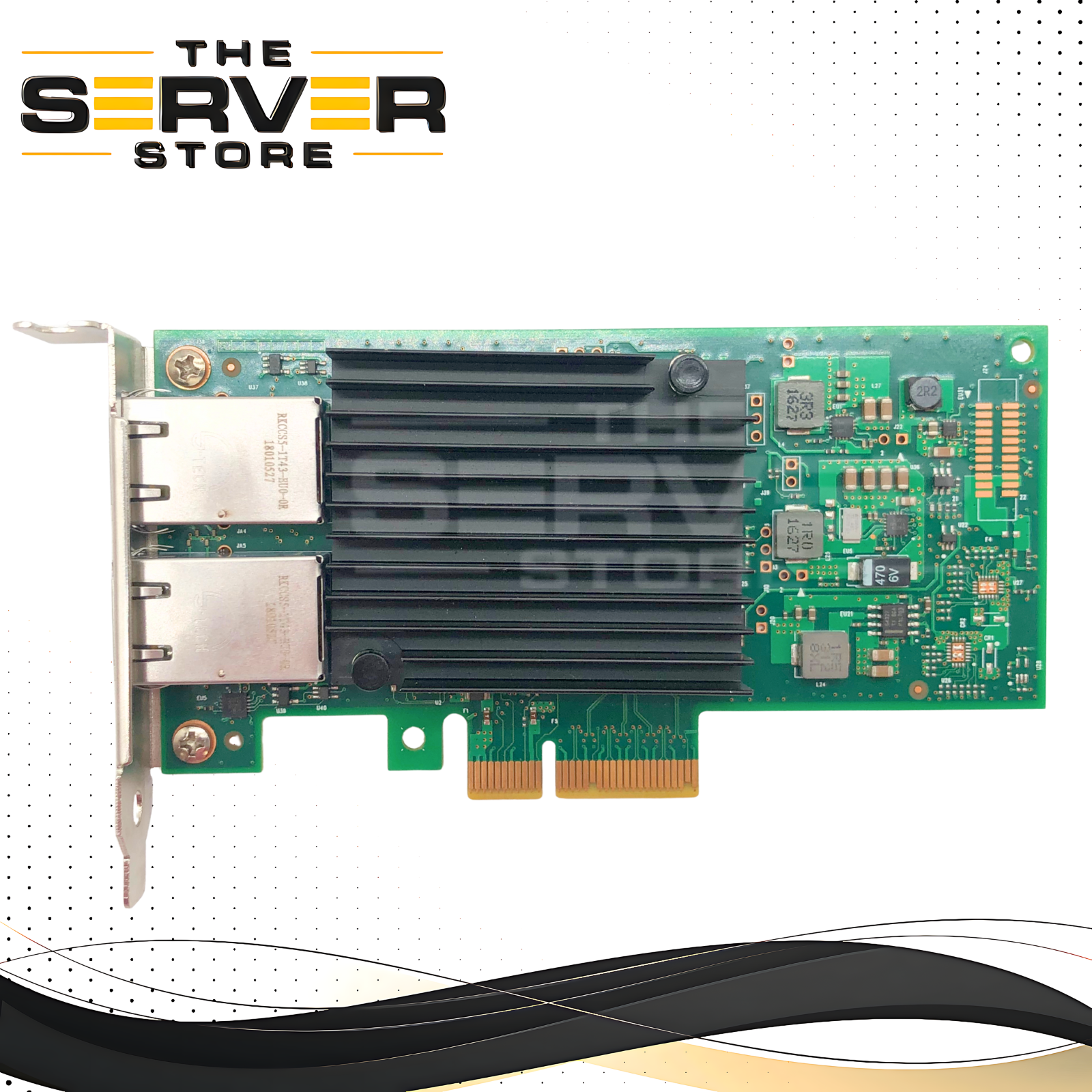 Intel Ethernet Converged Network Adapter X550-T2. Dual-Port 10GBASE-T RJ-45 PCIe 3.0 x4. P/N: H86377-004.