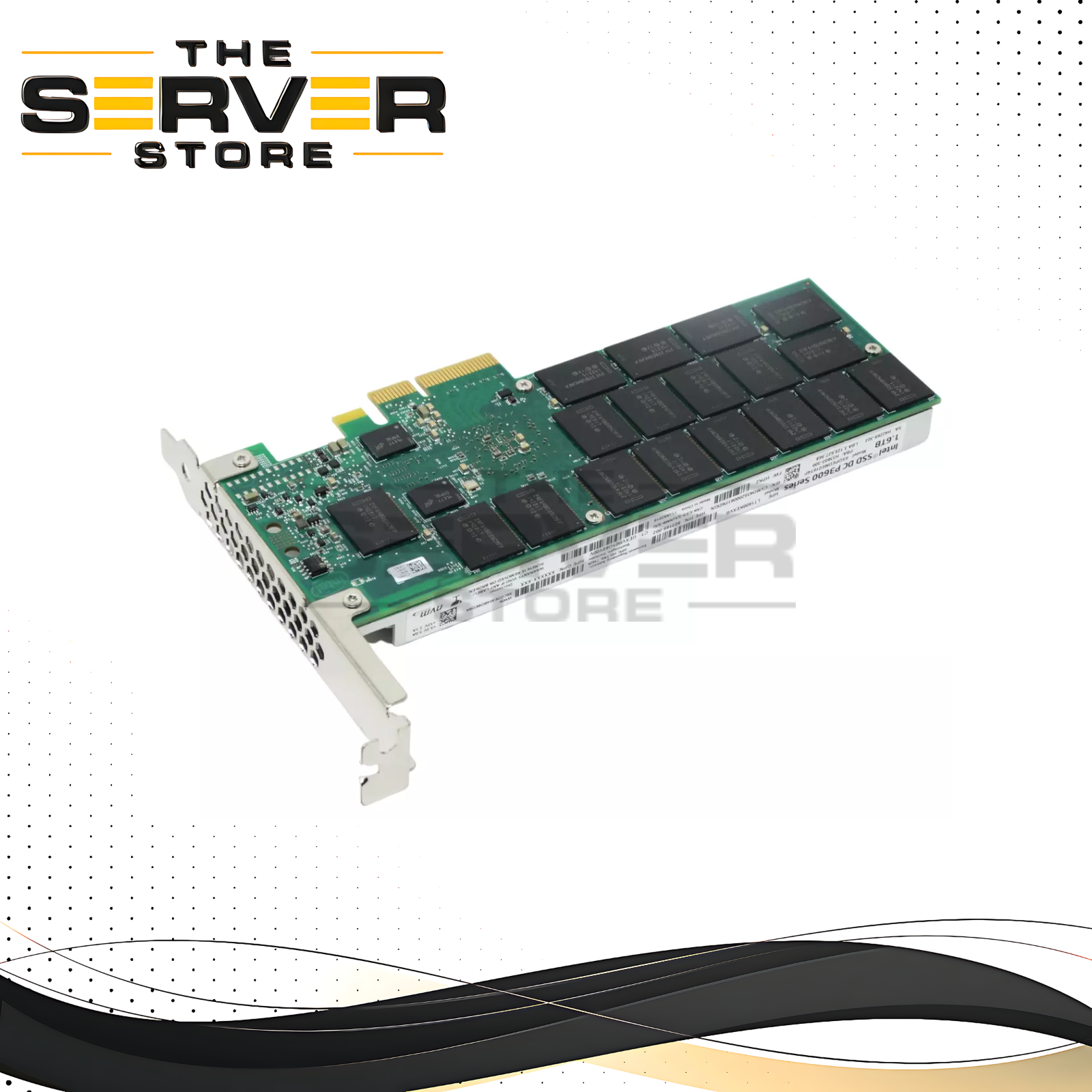 HPE 1.6TB NVMe MU PCIe Gen 3.0 x4 HHHL AIC SSD Intel DC P3600 Series 803202-B21 804569-001