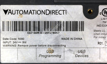 Cargar imagen en el visor de la galería, EA7-S6M-R by Automation Direct C-more 6 IN Touch Screen HMI EA7 Series
