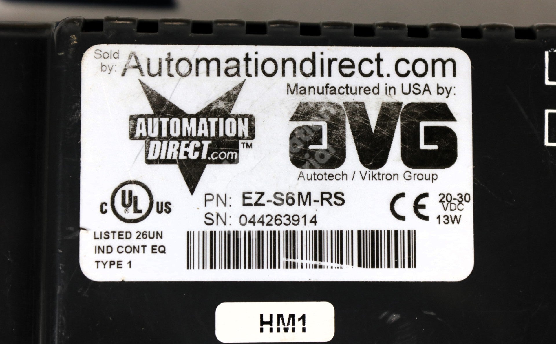 EZ-S6M-RS by Automation Direct 6 In Mono Touch Panel EZ Series