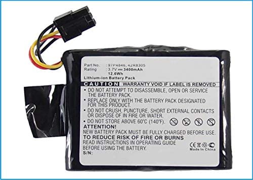 Batería para controlador RAID, compatible con controladores RAID 572F y 575C, (Li-Ion, 3.7V, 3400 mAh) Batería de capacidad ultra alta