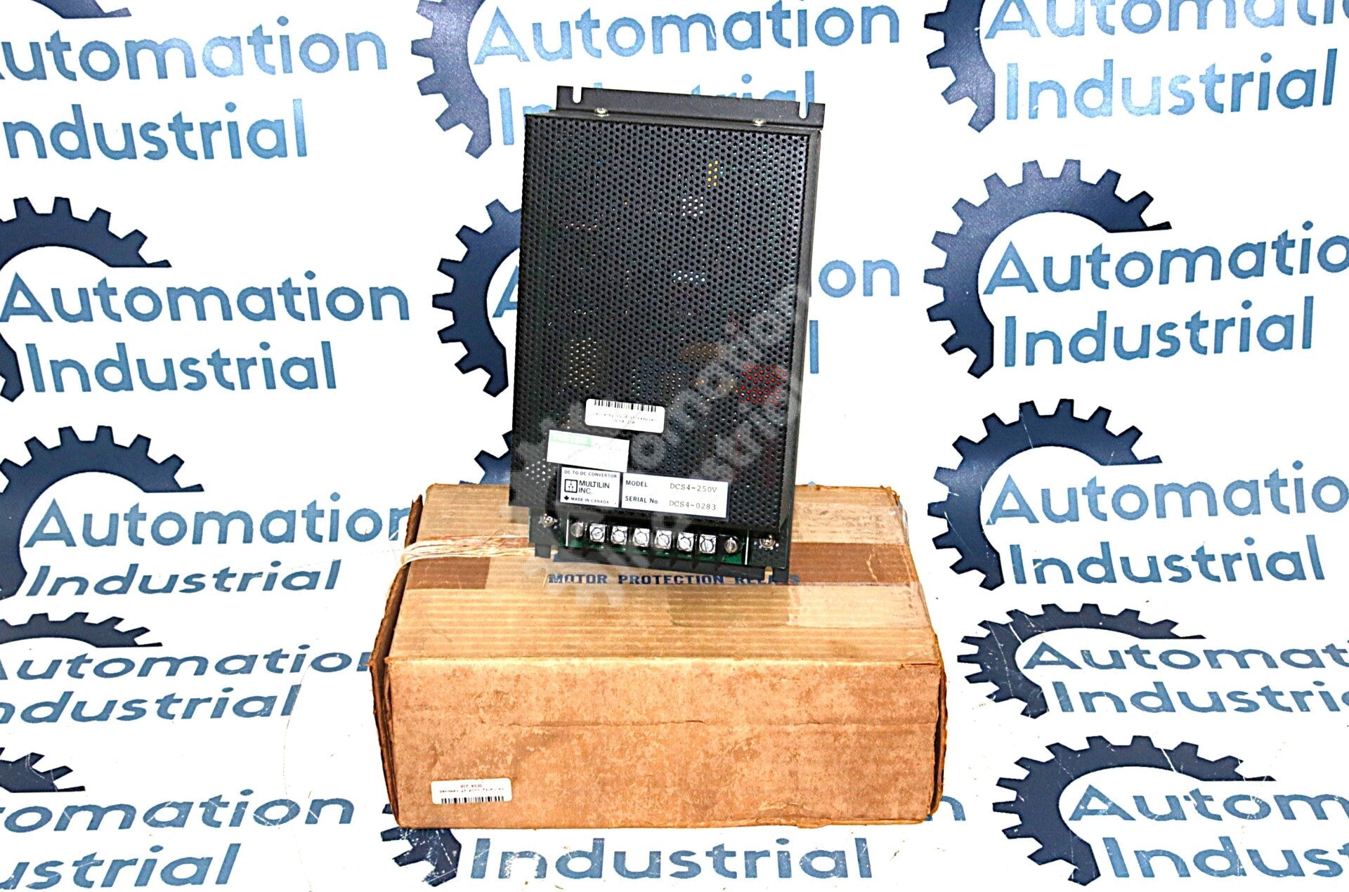 DCS4-250 By General Electric 250VDC Motor Protection Relay NSFP