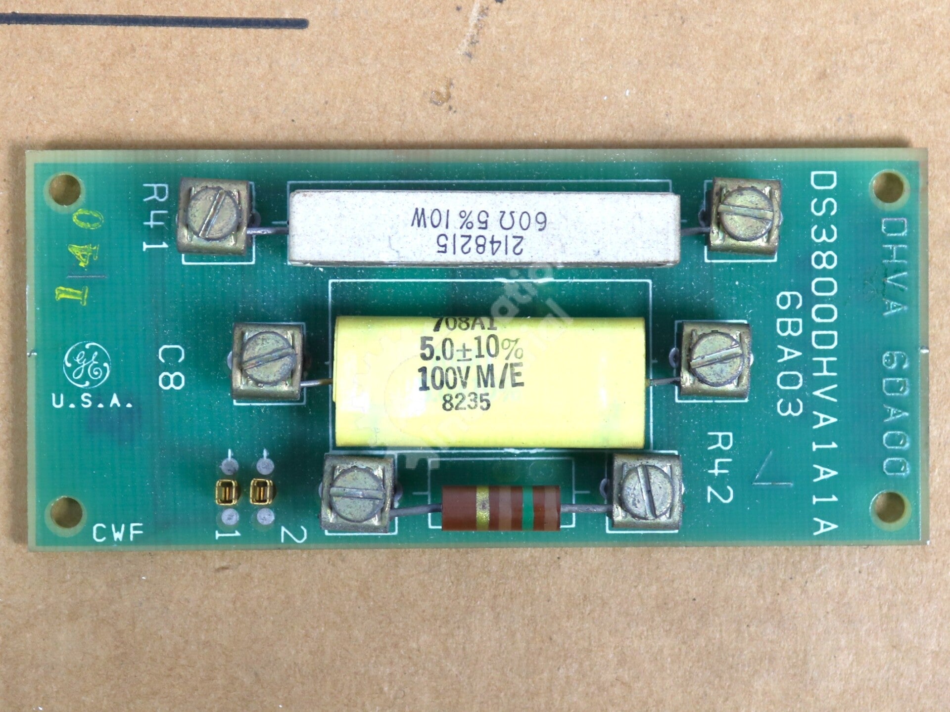 DS3800DHVA1A1A By General Electric DS3800DHVA PCB Card