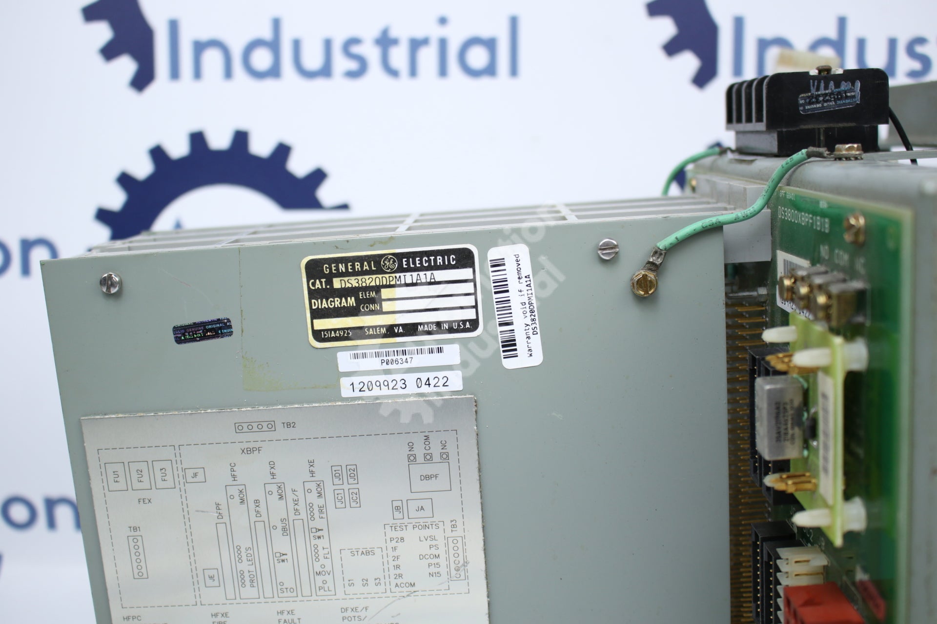 DS3820DPMI1A1A by GE General Electric DS3820DPMI Digital Per Motor Module