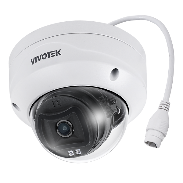 Vivotek FD9383-HV(2.8MM) C-Ser, Outdr Dome,2.8mm, 5MP,  AI Analytics,IP66/IK10,30M IR