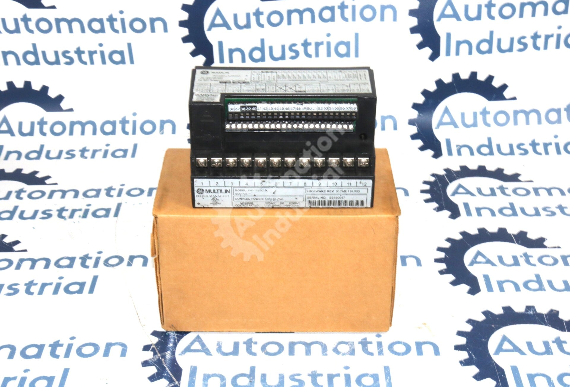 FM2-722-PD By GE Mutlilin 120-240VAC Feeder Manager 2 FM2 Feeder Manager Relay