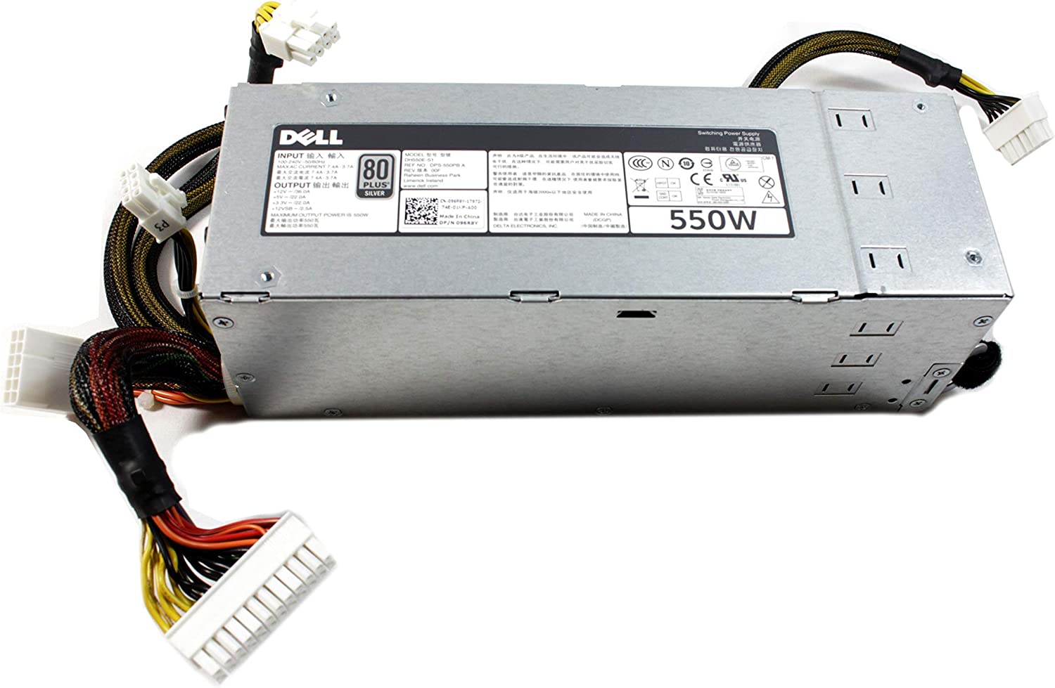 R520 T420 Fuente de alimentación de línea no redundante 96R8Y F550E-SO F550E-S0 F550E-S 02G4WR DH550E-S1