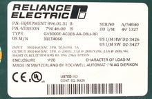 Carregar imagem no visualizador da galeria, GV3000E-AC003-AA-DBU-RFI by Reliance 31ET4060 GV3000 New Surplus Factory Package
