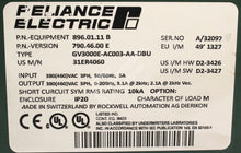 Carregar imagem no visualizador da galeria, GV3000E-AC003-AA-DBU by Reliance Electric 31ER4060 AC 480V Drive GV3000
