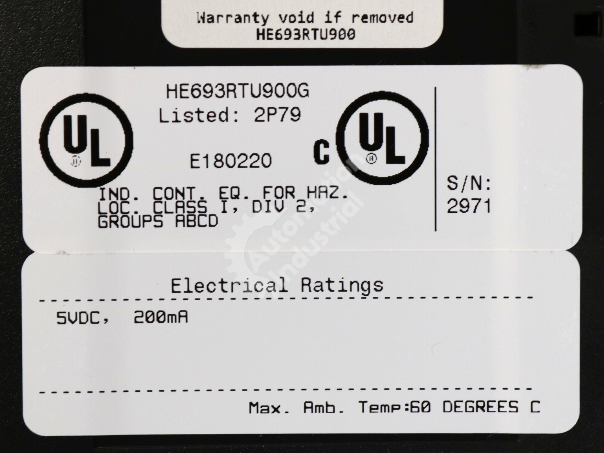 HE693RTU900 By Horner Electric HE693RTU900G RTU Interface Module NSFP