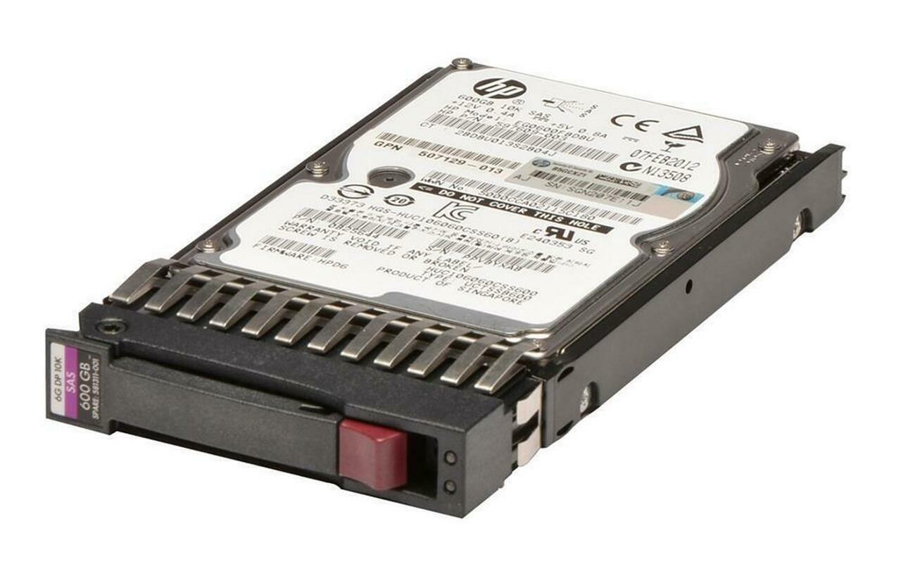 581311-001 600GB 10K 6G SAS 2.5 DP HDD 886111478521