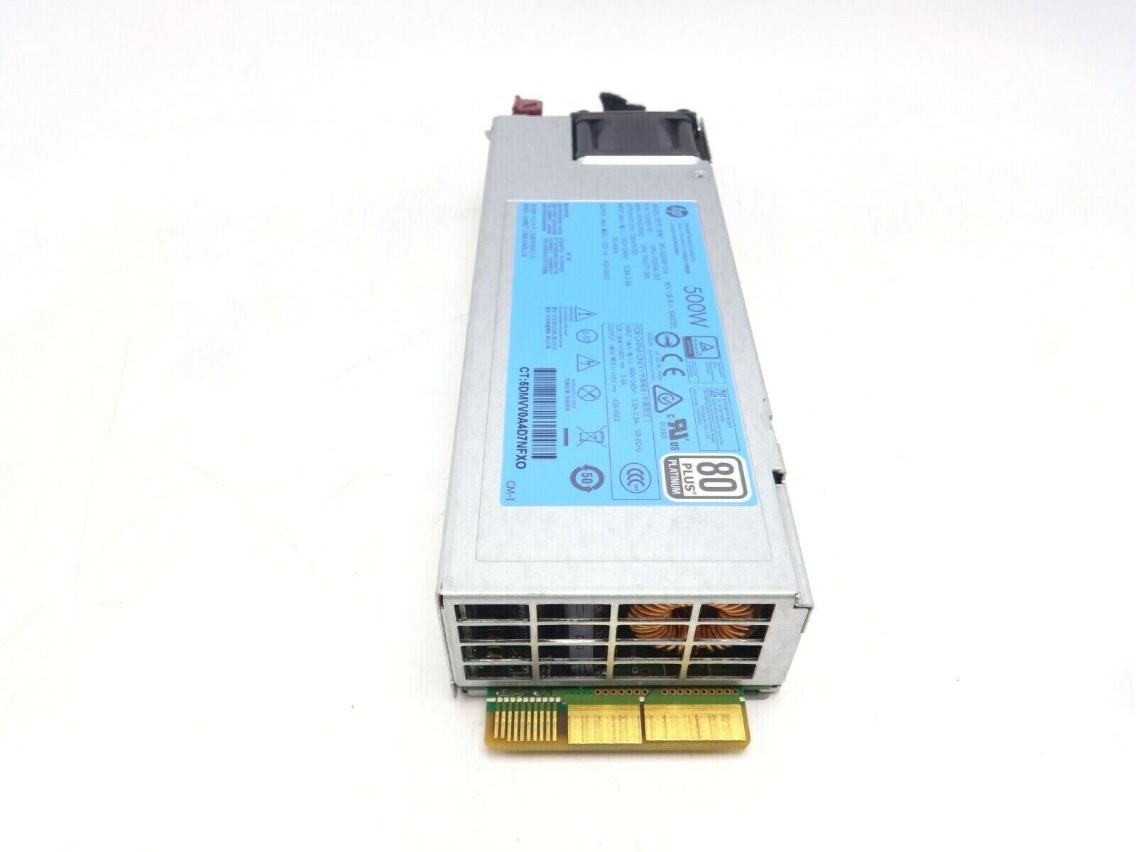 HSTNS-PL40 723595-201 500W FLEX SLOT PLATINUM HOT PLUG POWER SUPPLY 723594-00