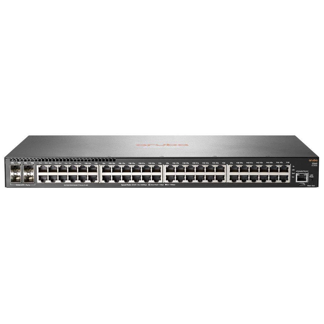 HP JL355A E Aruba 2540 48G 4SFP+ Switch-FoxTI