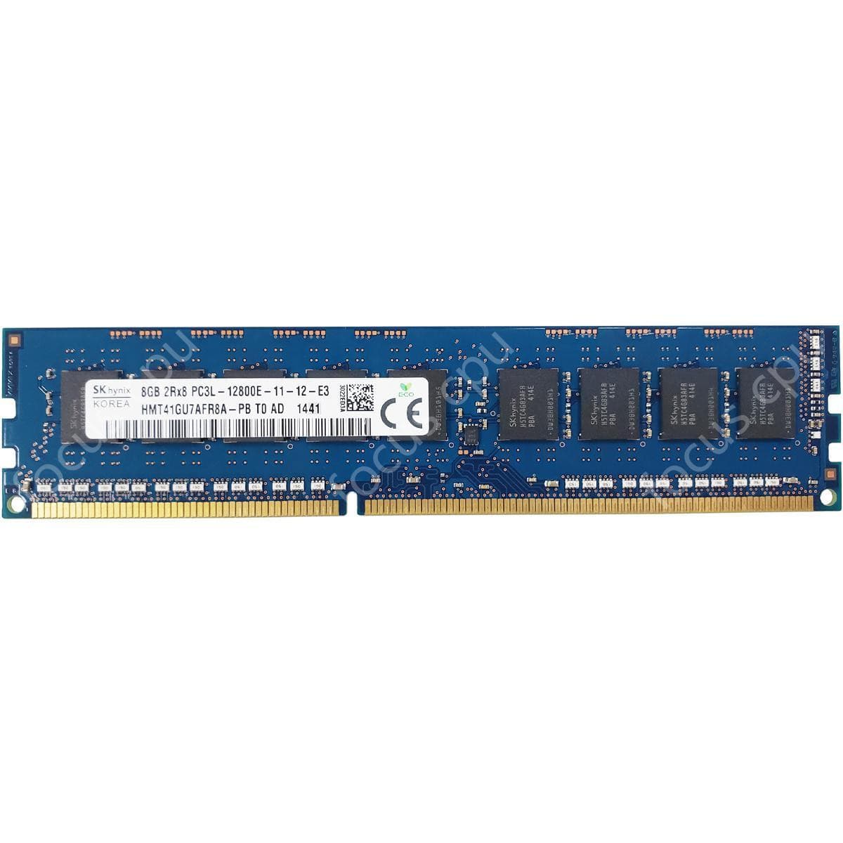 Hynix 8GB PC3L-12800E DDR3-1600Mhz 1.35V 240Pin ECC Unbuffered Memory Ram-FoxTI