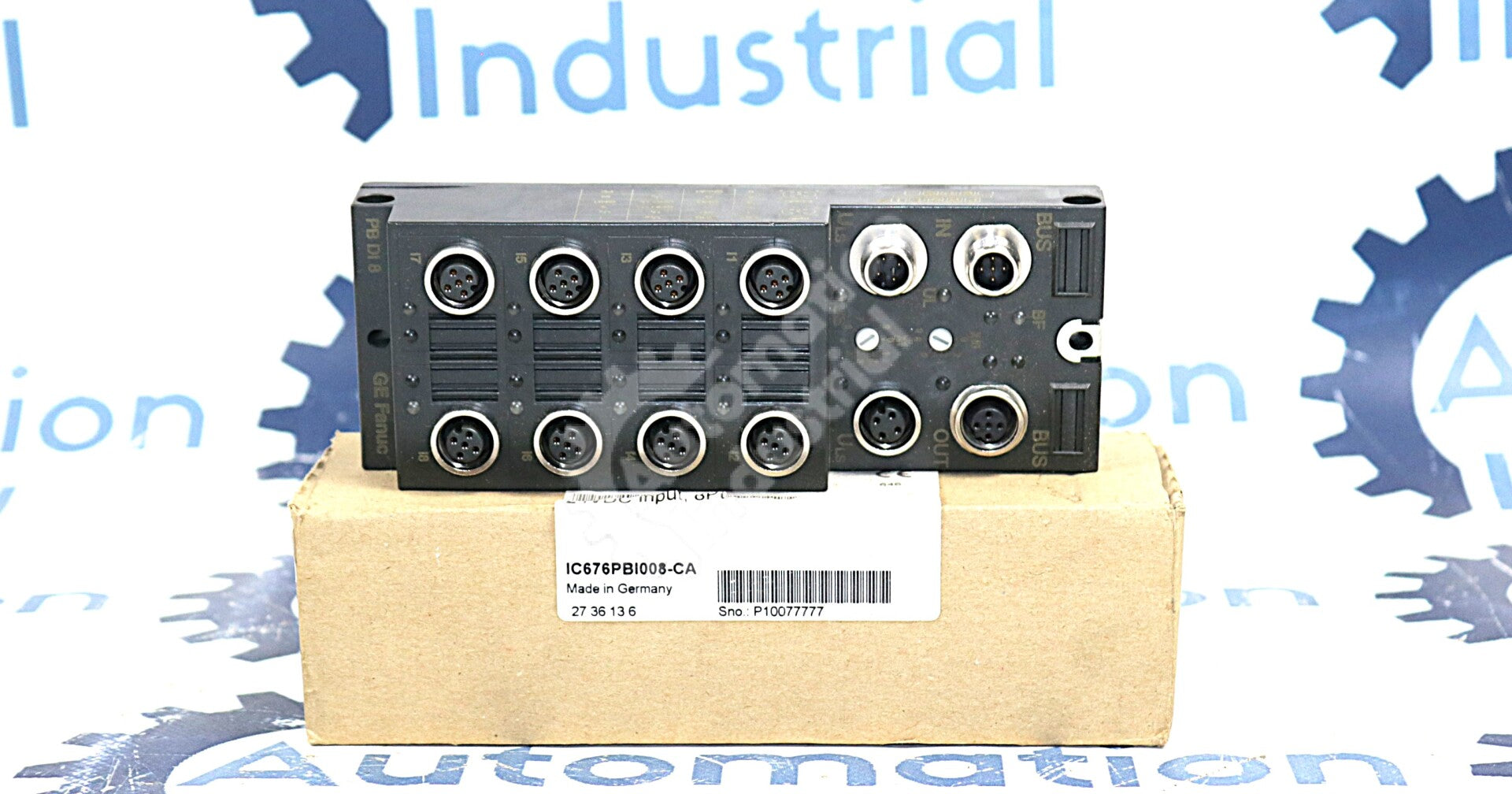 IC676PBI008 By General Electric IC676PBI008-CA 24VDC 8PT Input Module NSFP