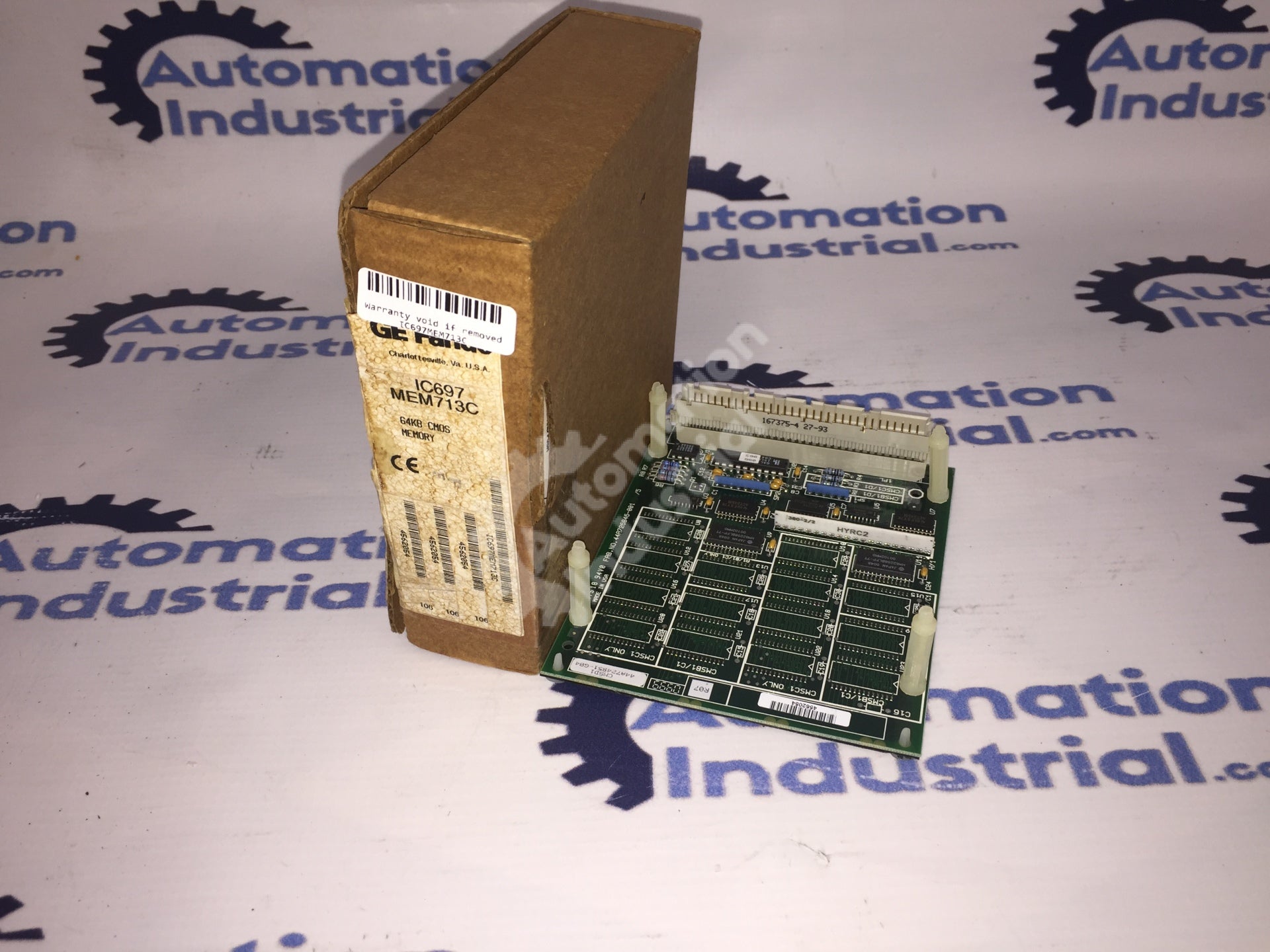 GE Fanuc IC697MEM713 Memory Expansion Module