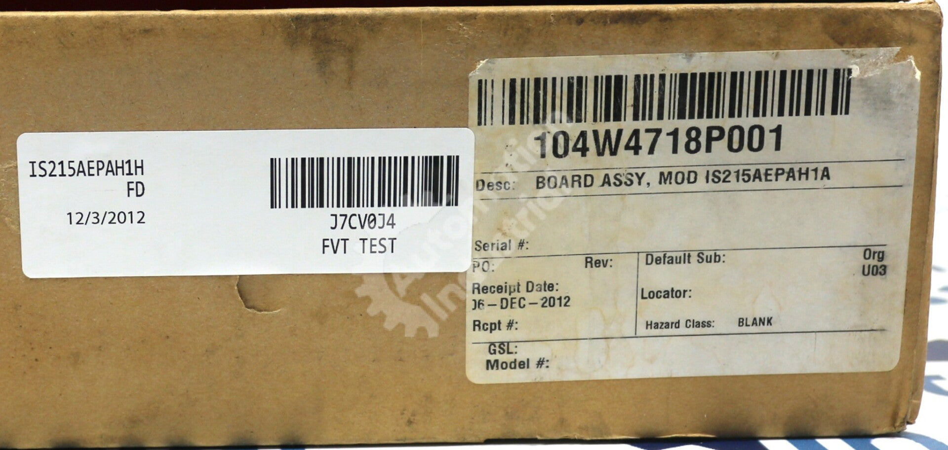 IS215AEPAH1A By General Electric IS215AEPAH1AFD AEPA Control Board NSFP