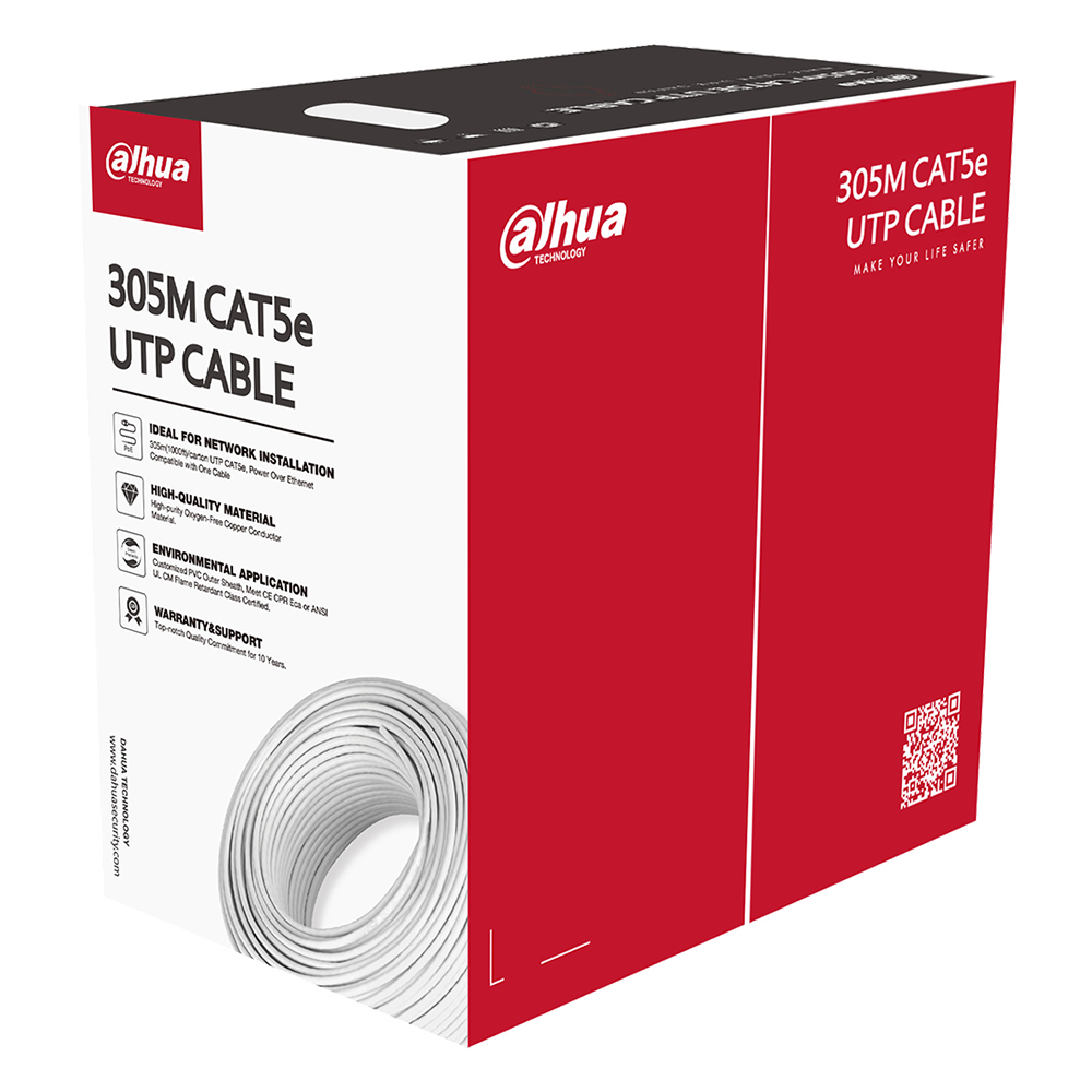 Dahua DH-PFM920I-5EU-ER CAT5e UTP CMR Cable