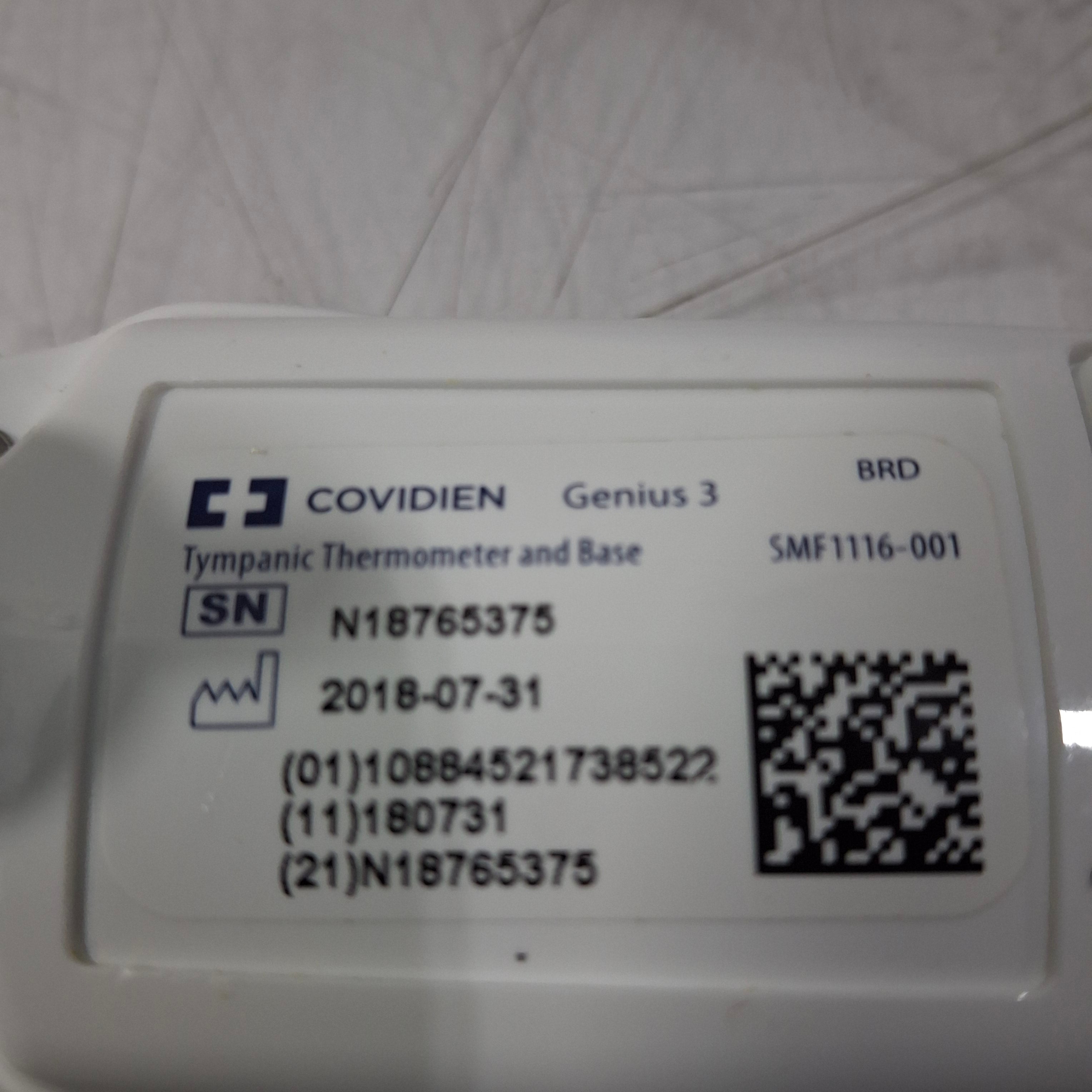 Covidien Genius 3 Thermometer