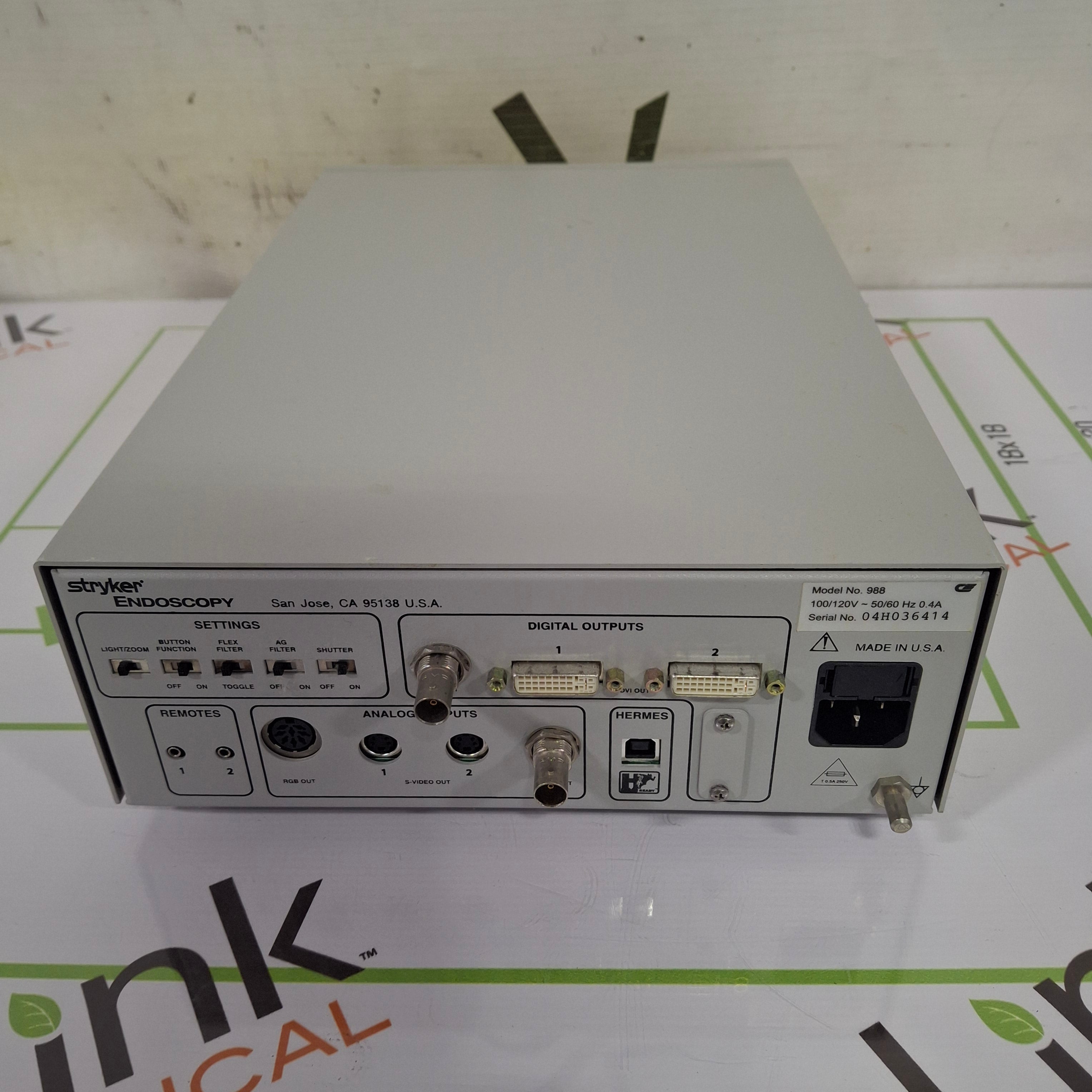 Stryker 988 Camera Control Unit