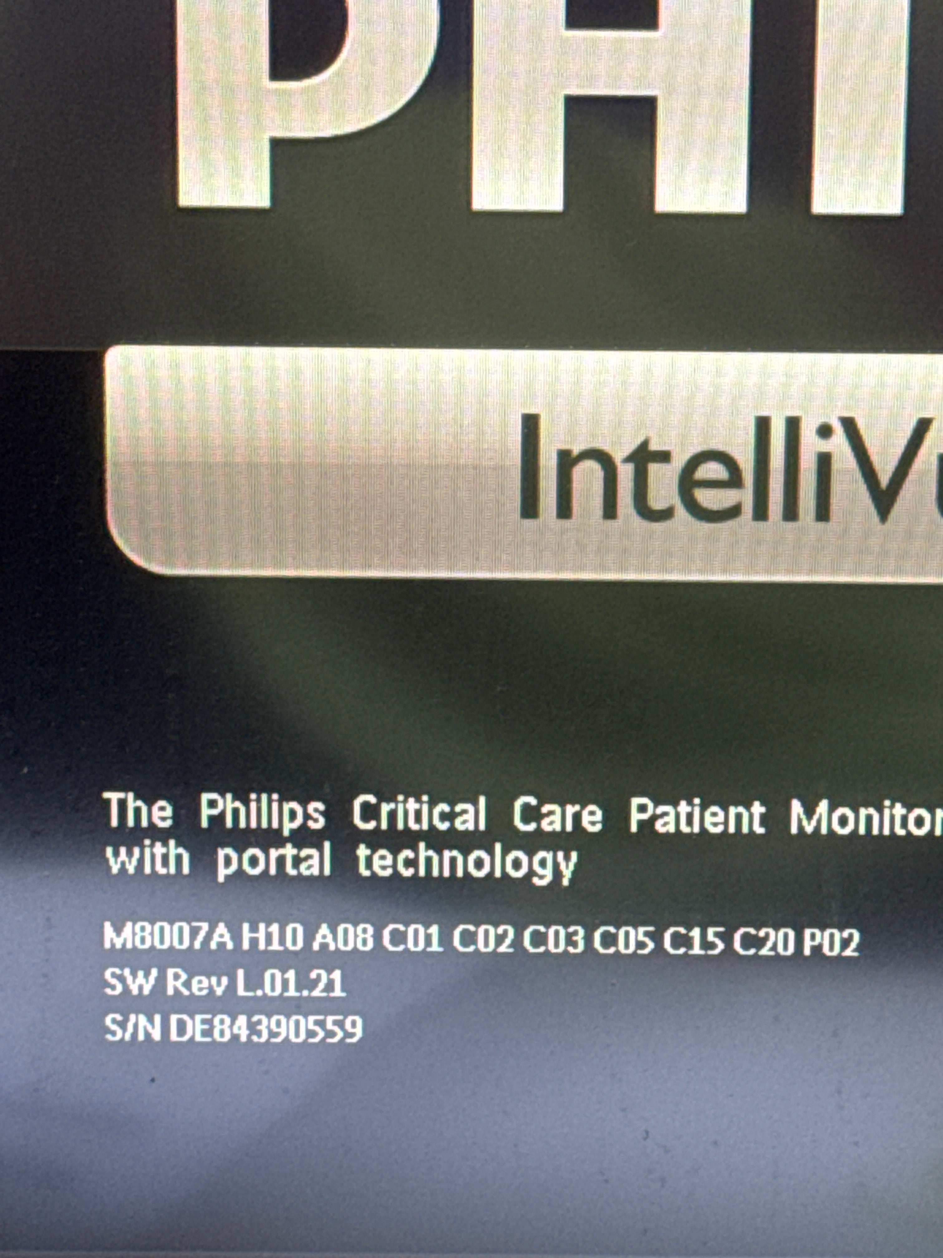 Philips IntelliVue MP70 Patient Monitor