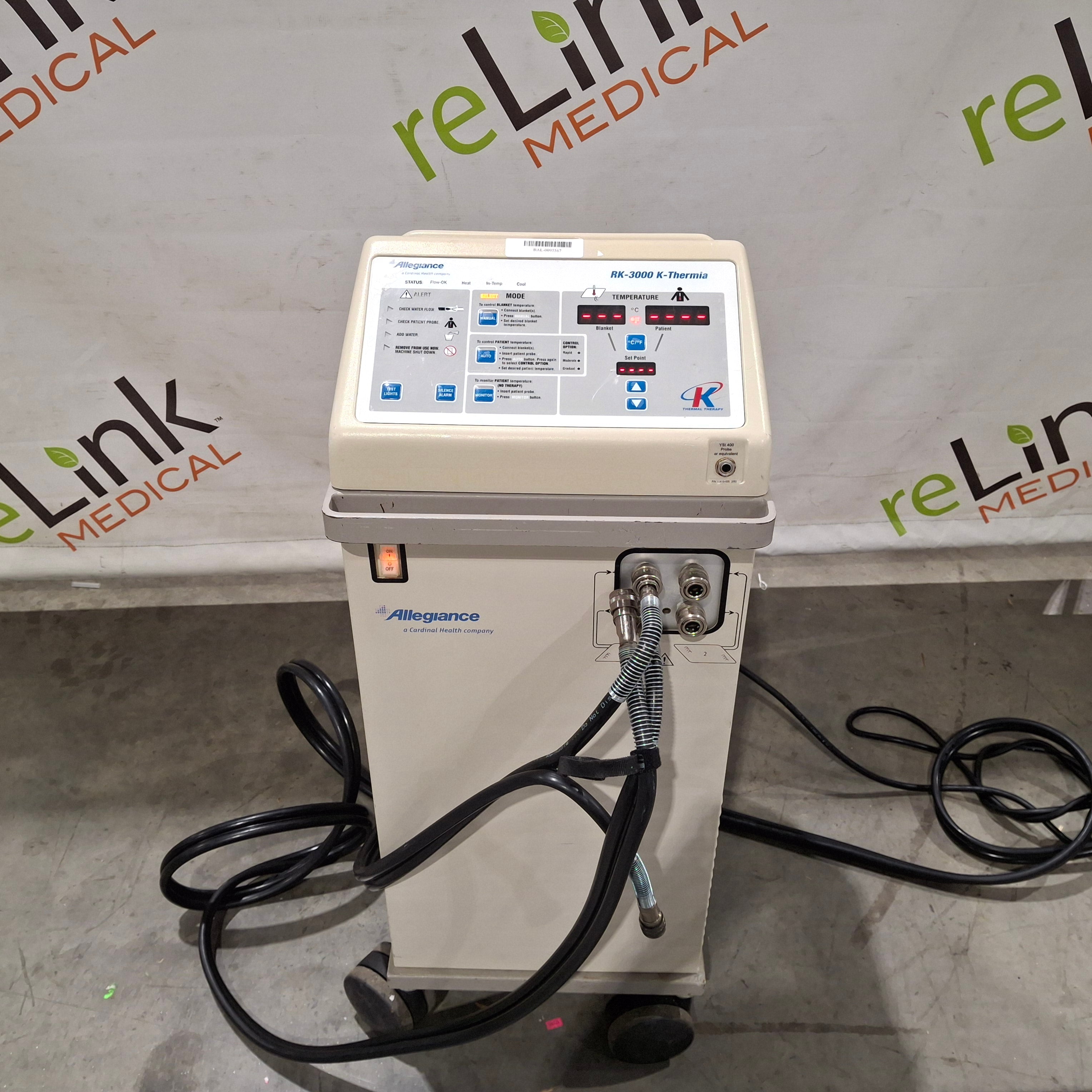 Allegiance RK-3000 K-Thermia Hypothermia Unit