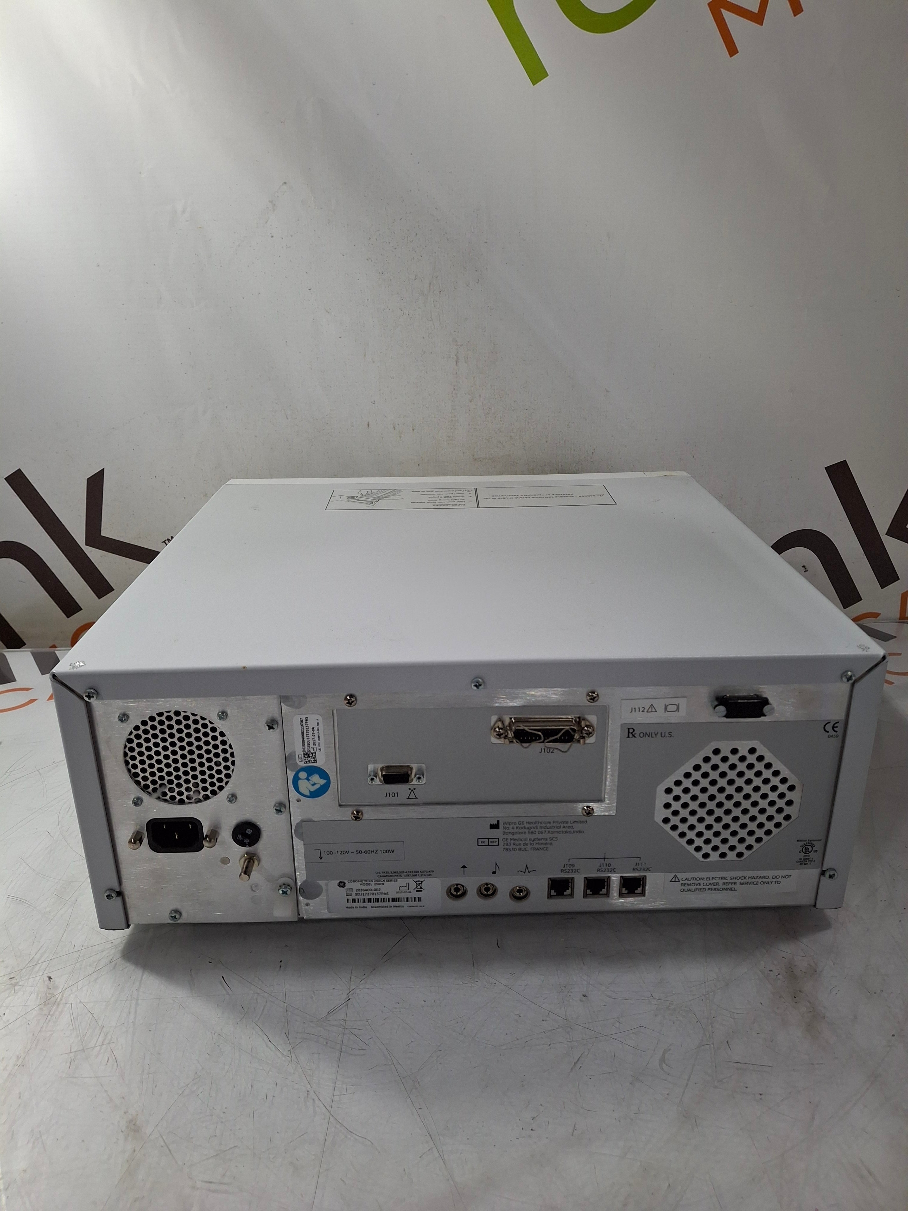 GE Healthcare Corometrics 250cx Series Model 259cx Fetal Monitor