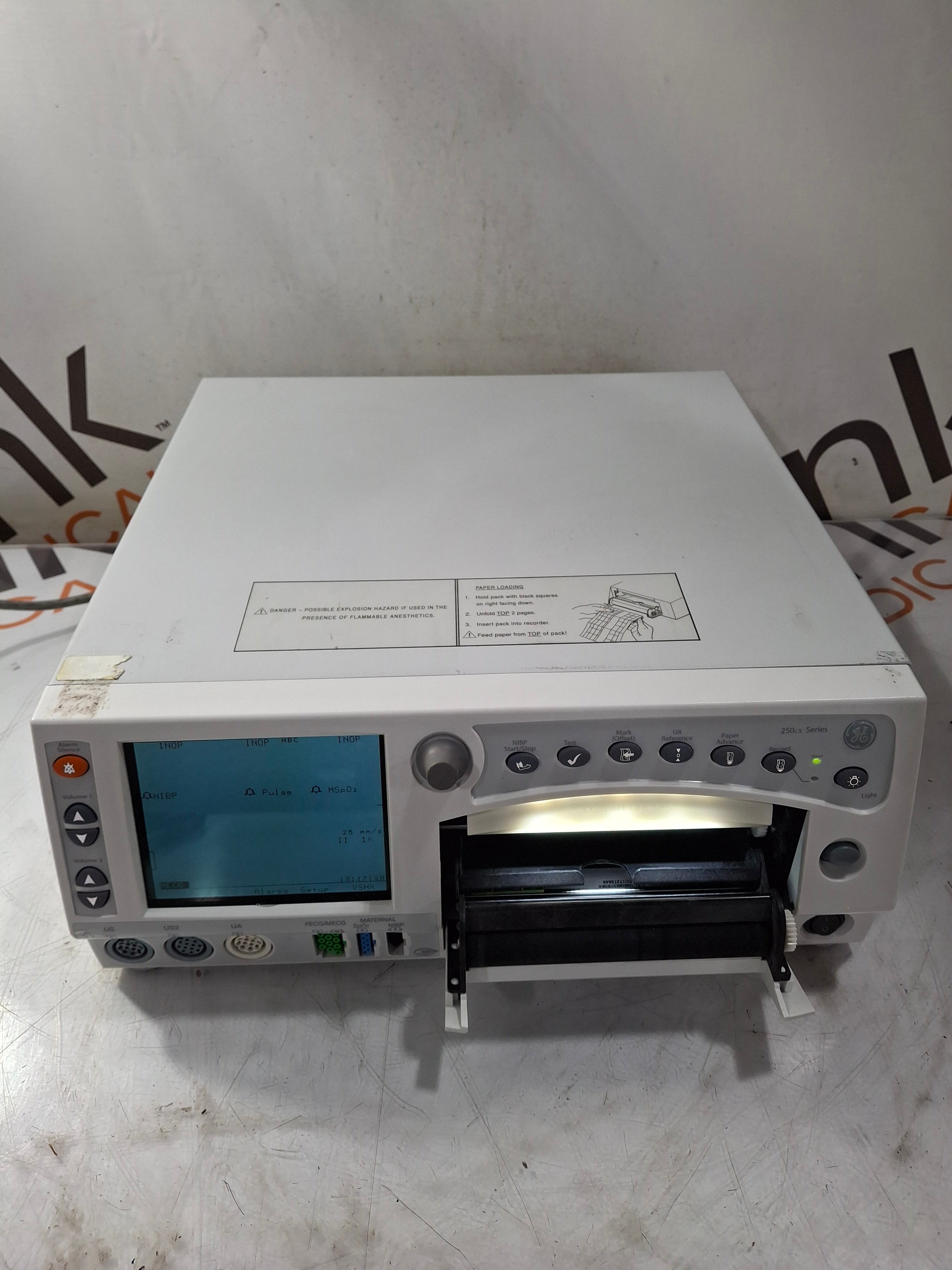 GE Healthcare Corometrics 250cx Series Model 259cx Fetal Monitor