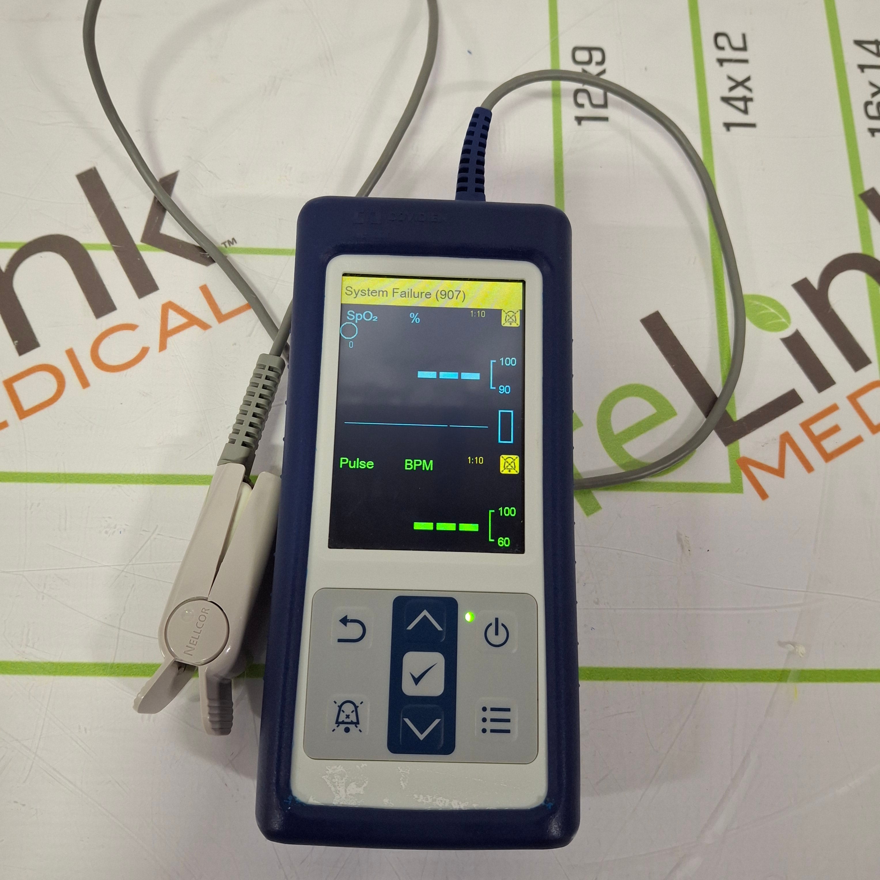 Covidien PM10N Nellcor Portable SpO2 Patient Monitoring System