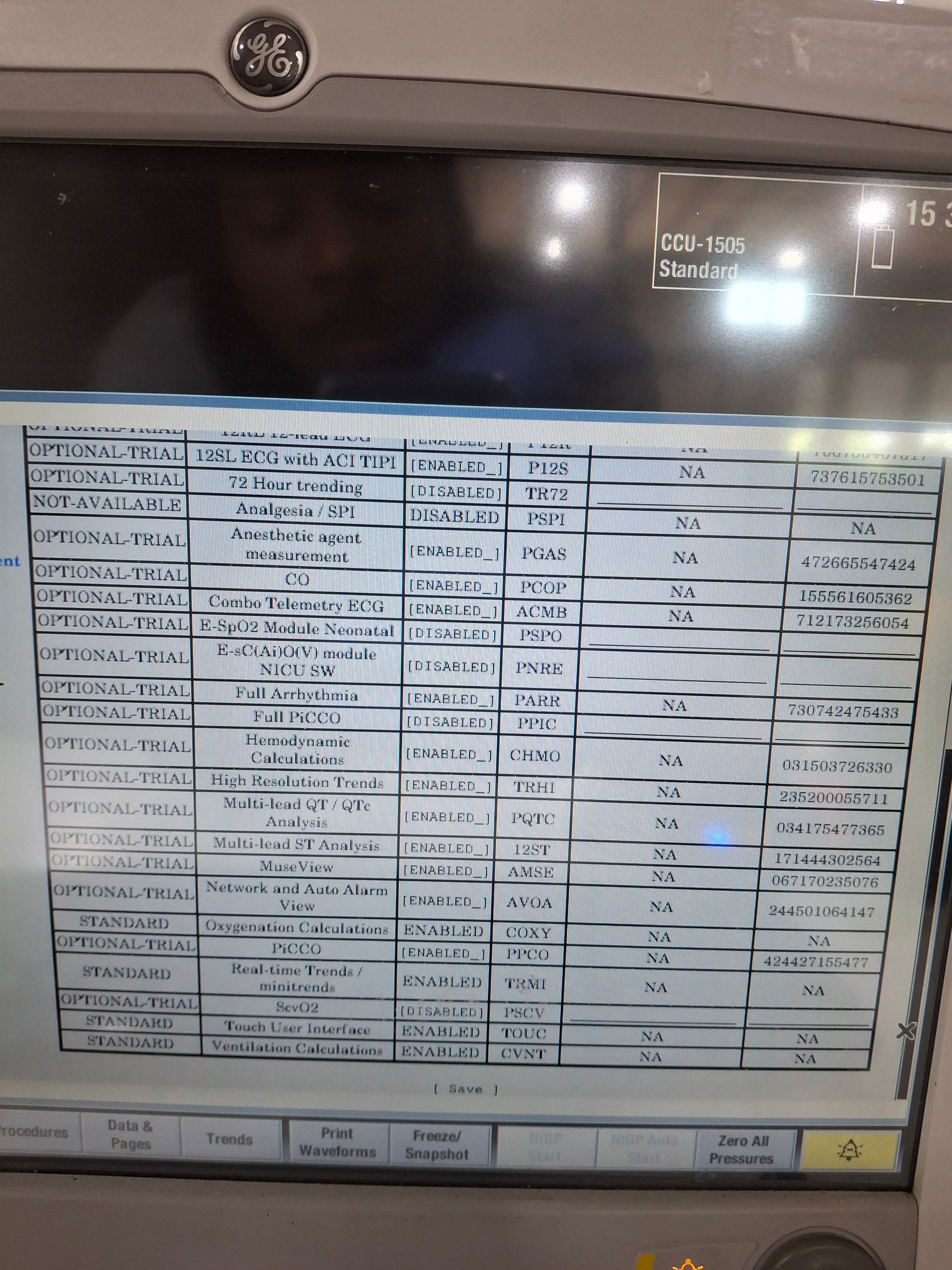 GE Healthcare Carescape B650 Critical Care Patient Monitor