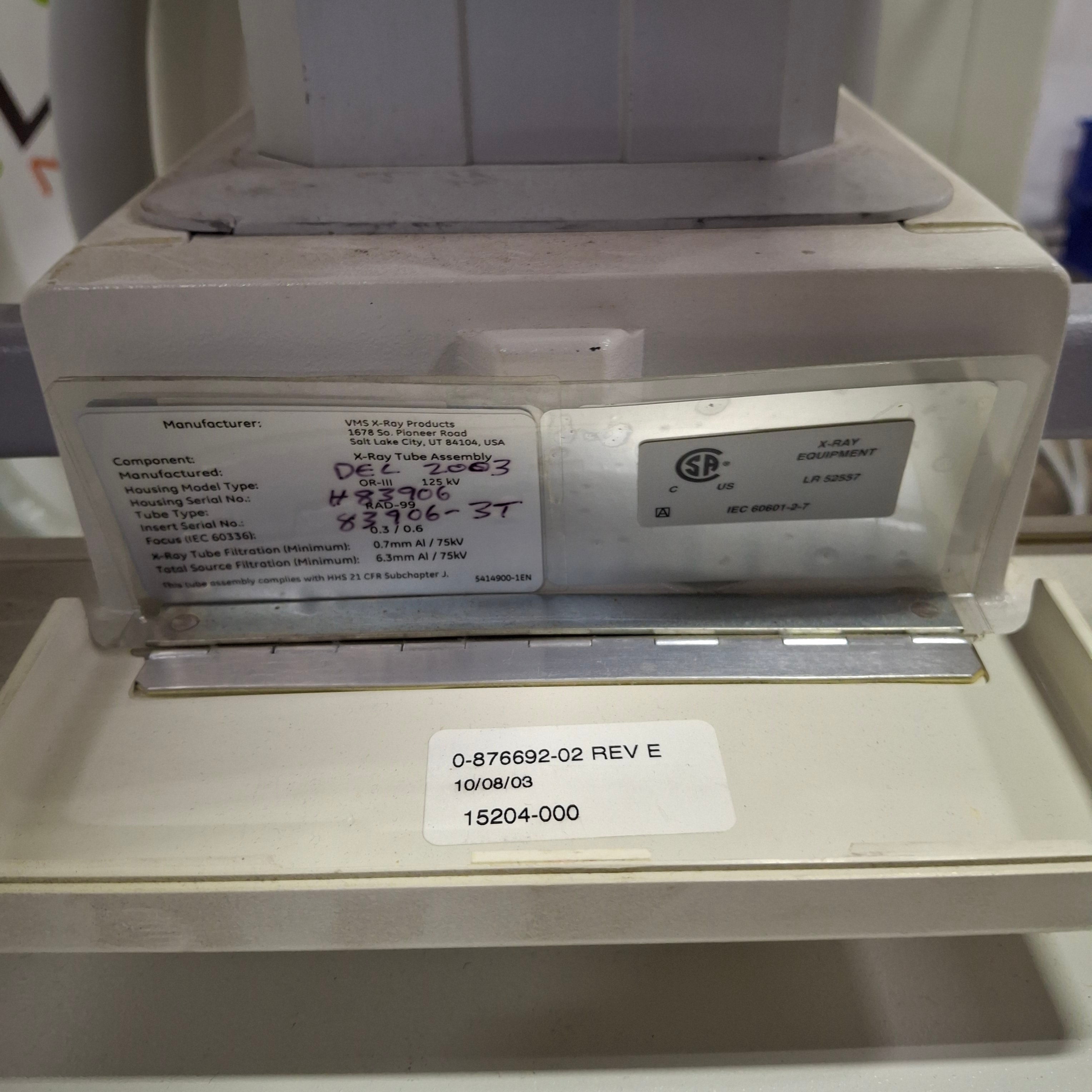 OEC Medical Systems 9800 Plus C-Arm
