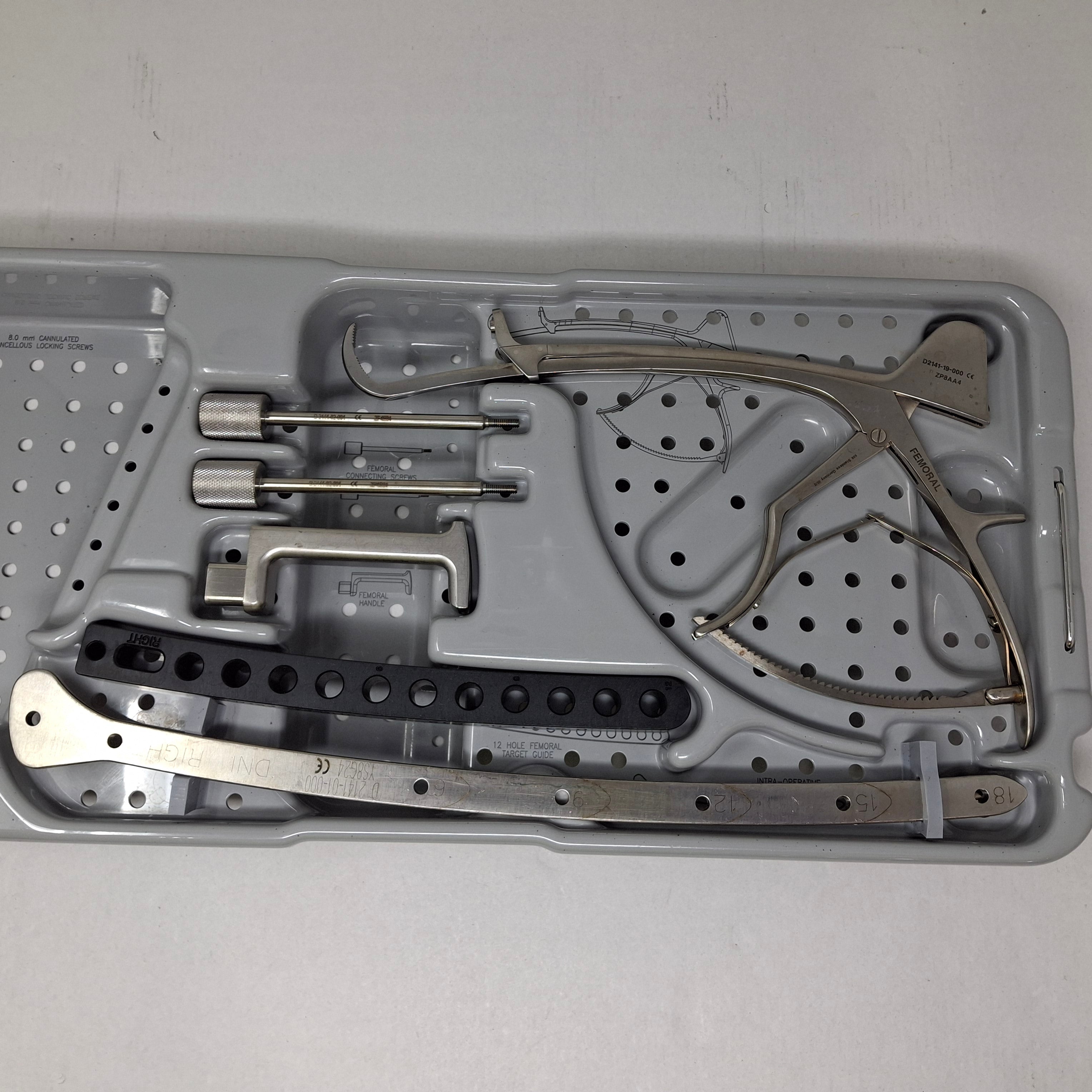 DePuy Polyax Locked Plating System Distal Femoral Instrument Set