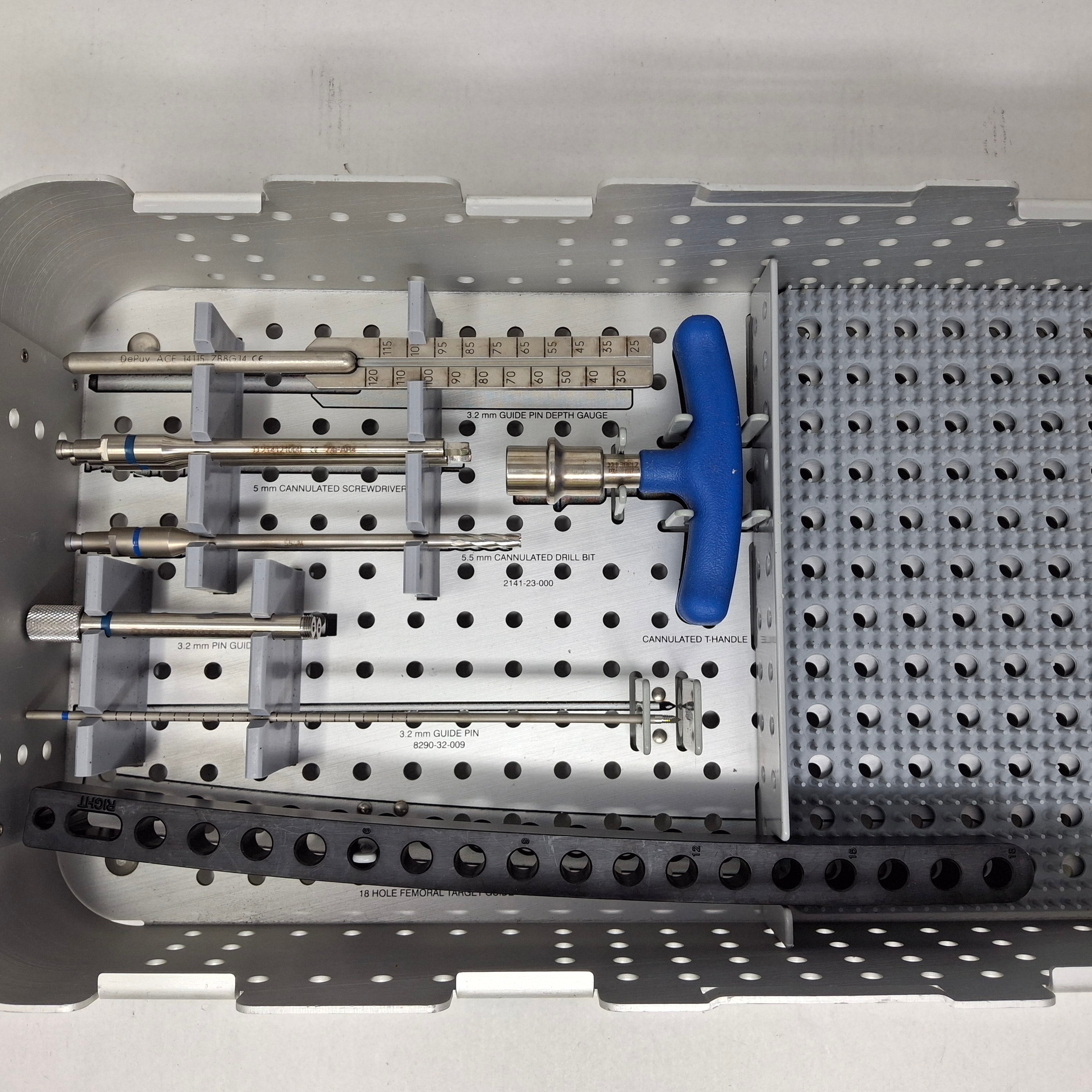 DePuy Polyax Locked Plating System Distal Femoral Instrument Set