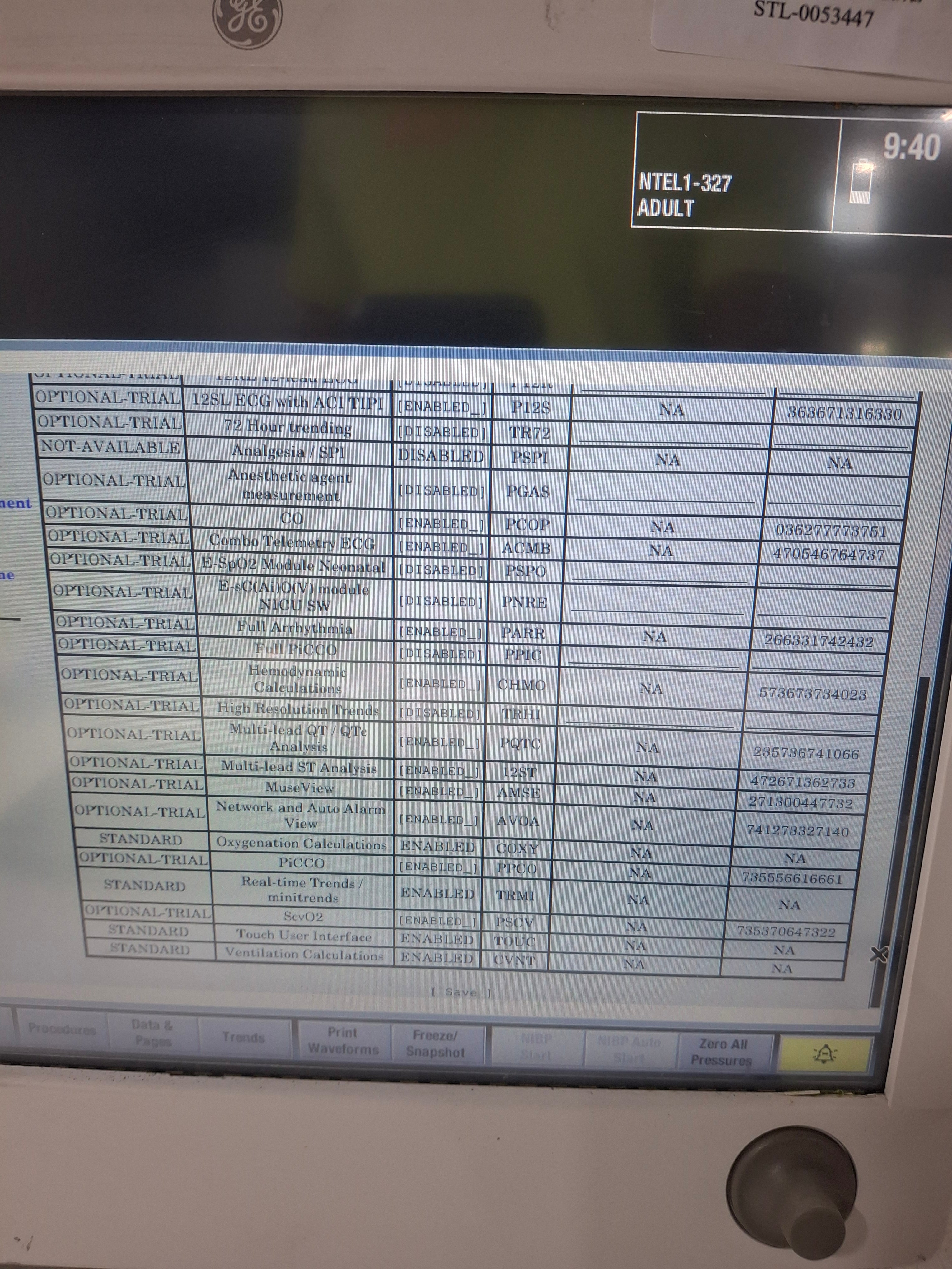 GE Healthcare Carescape B650 Critical Care Patient Monitor