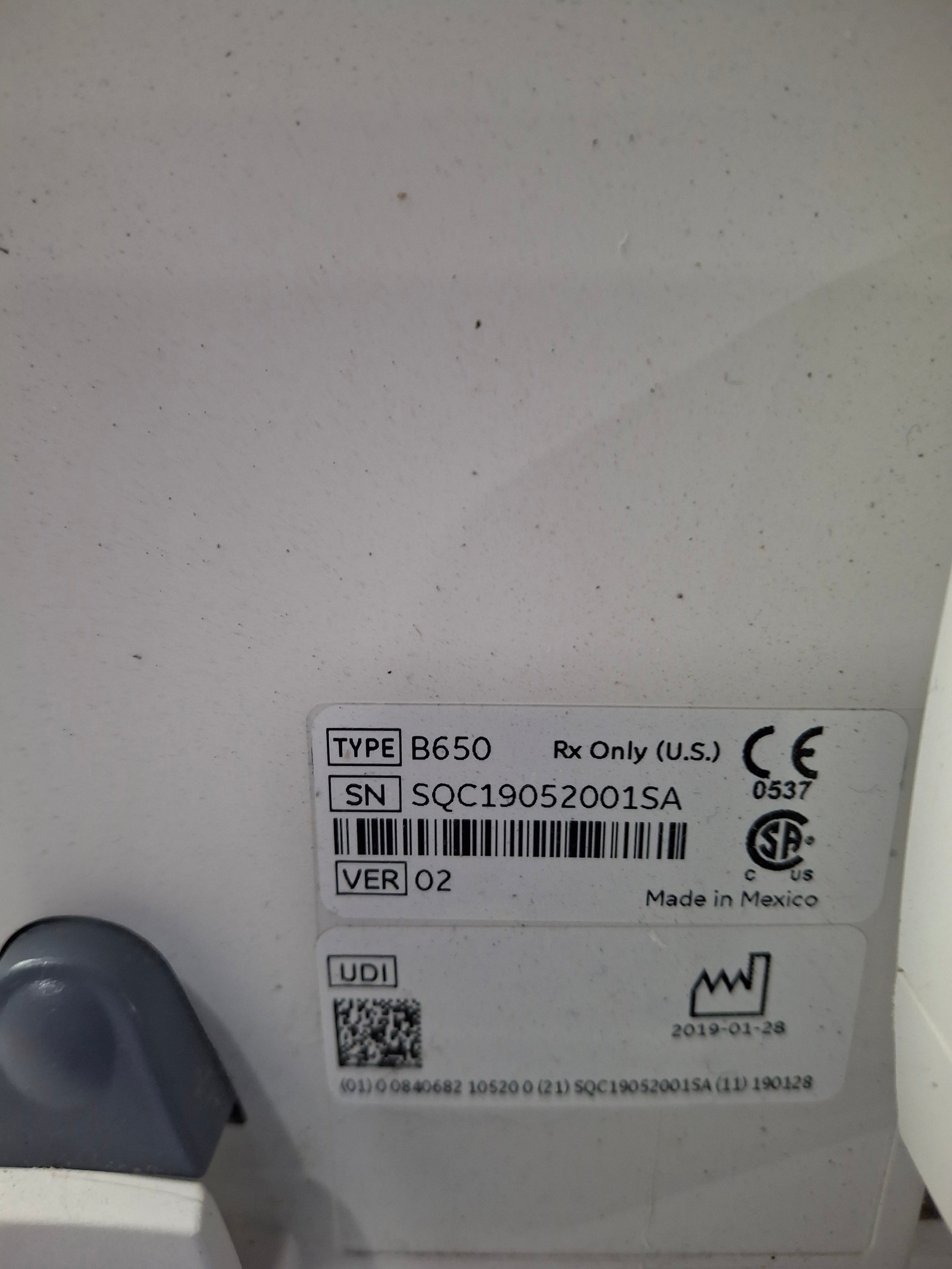 GE Healthcare Carescape B650 Critical Care Patient Monitor