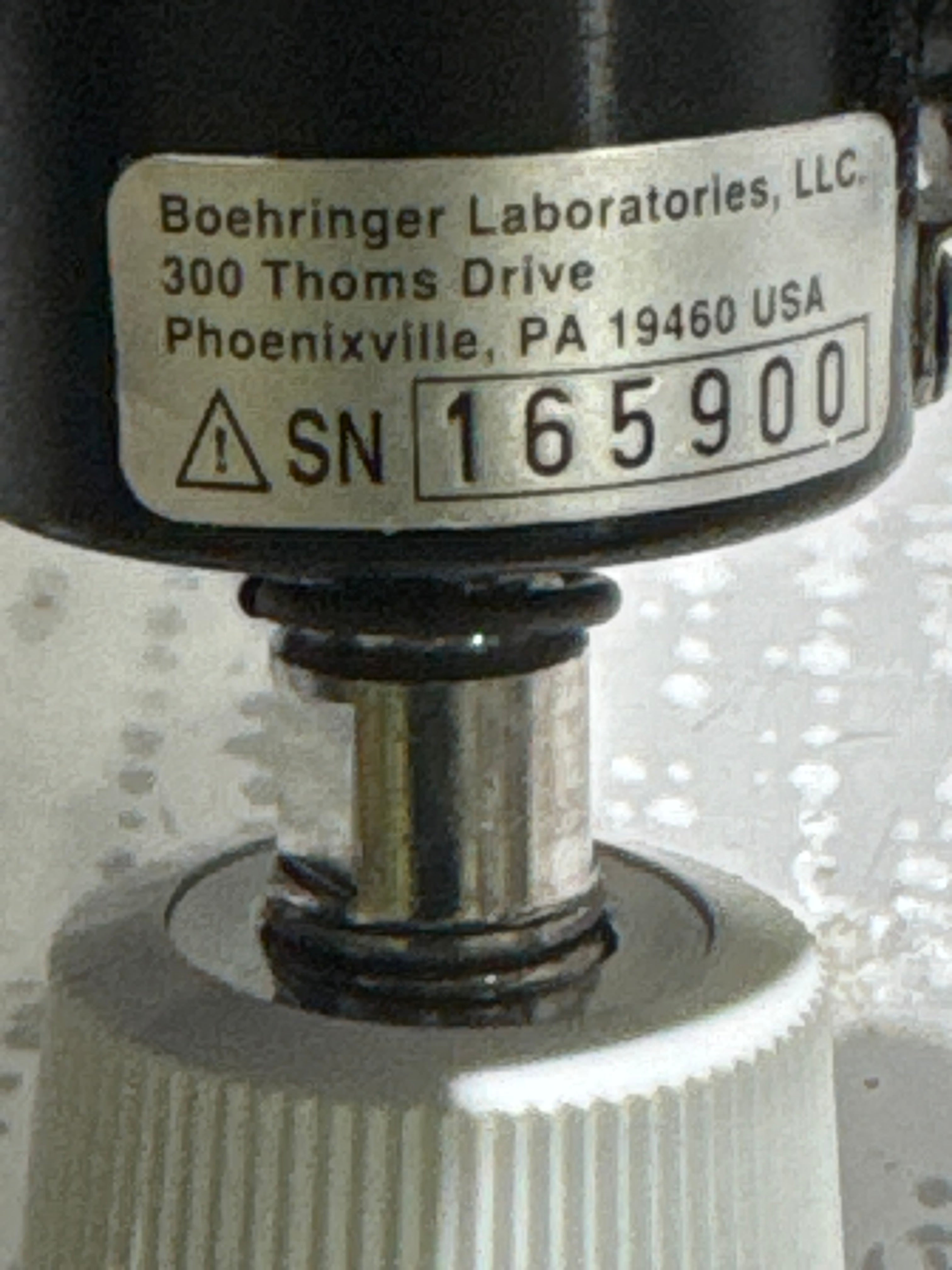Boehringer Laboratories, Inc. Model VSS 270 Suction Regulator