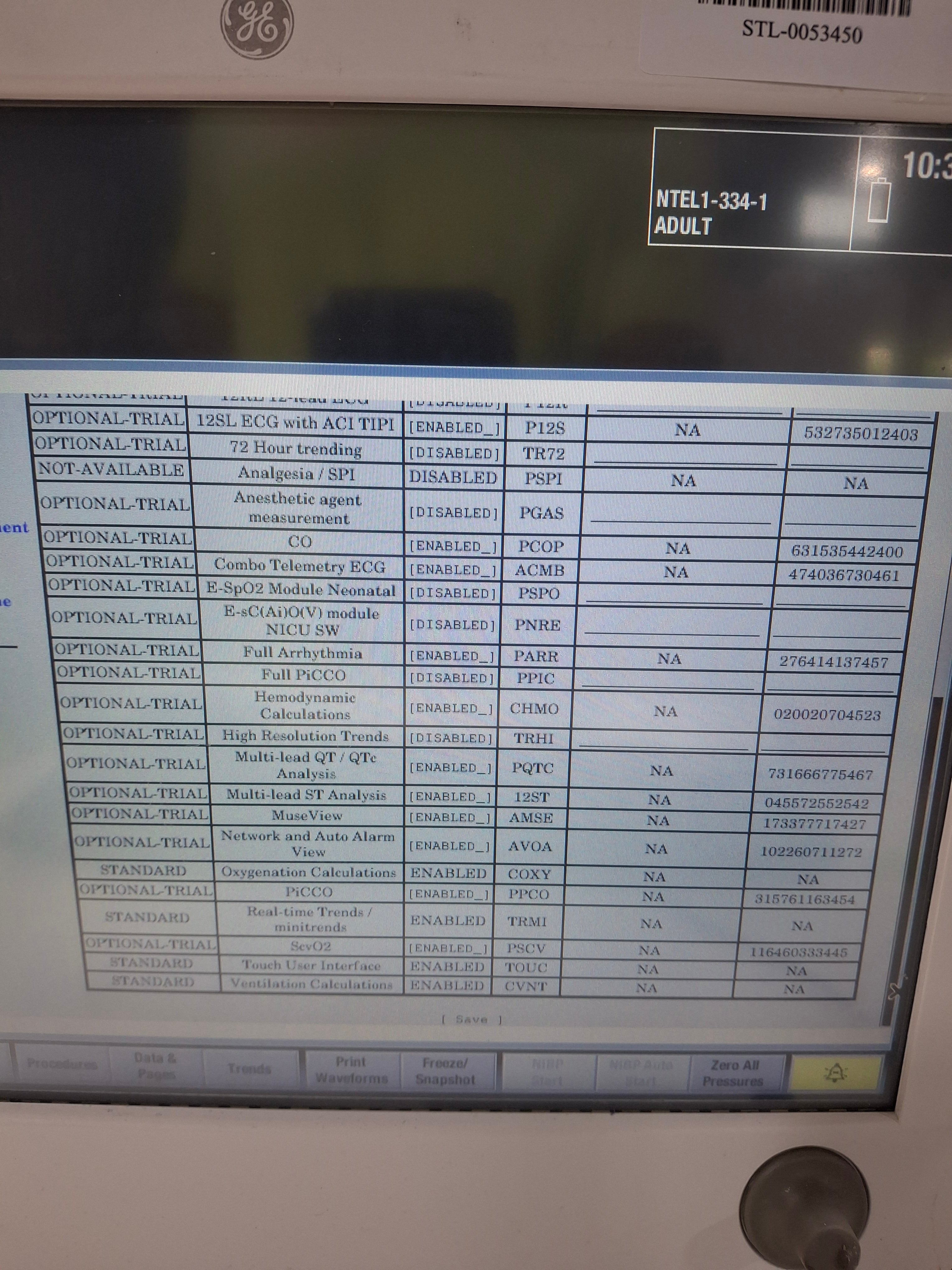GE Healthcare Carescape B650 Critical Care Patient Monitor