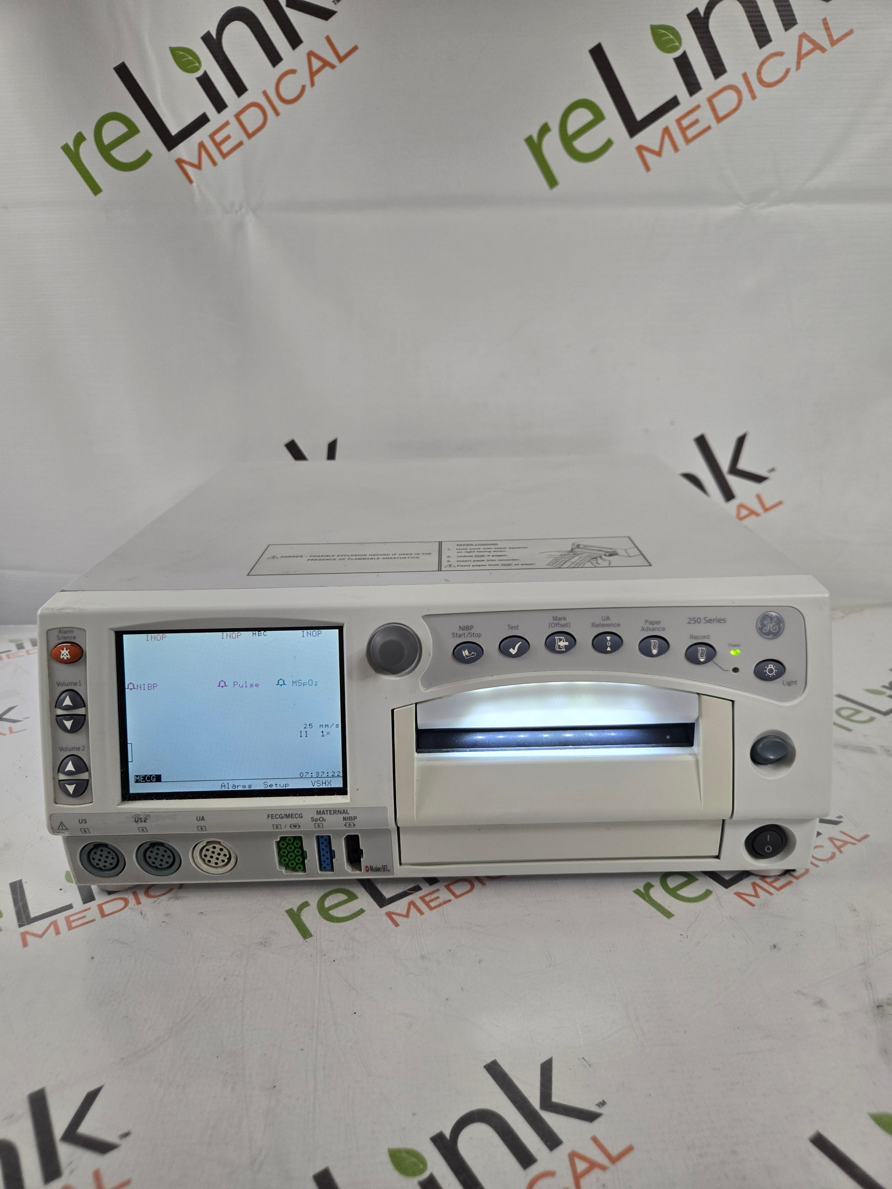 GE Healthcare Corometrics 250cx Series Model 259cx-c Fetal Monitor